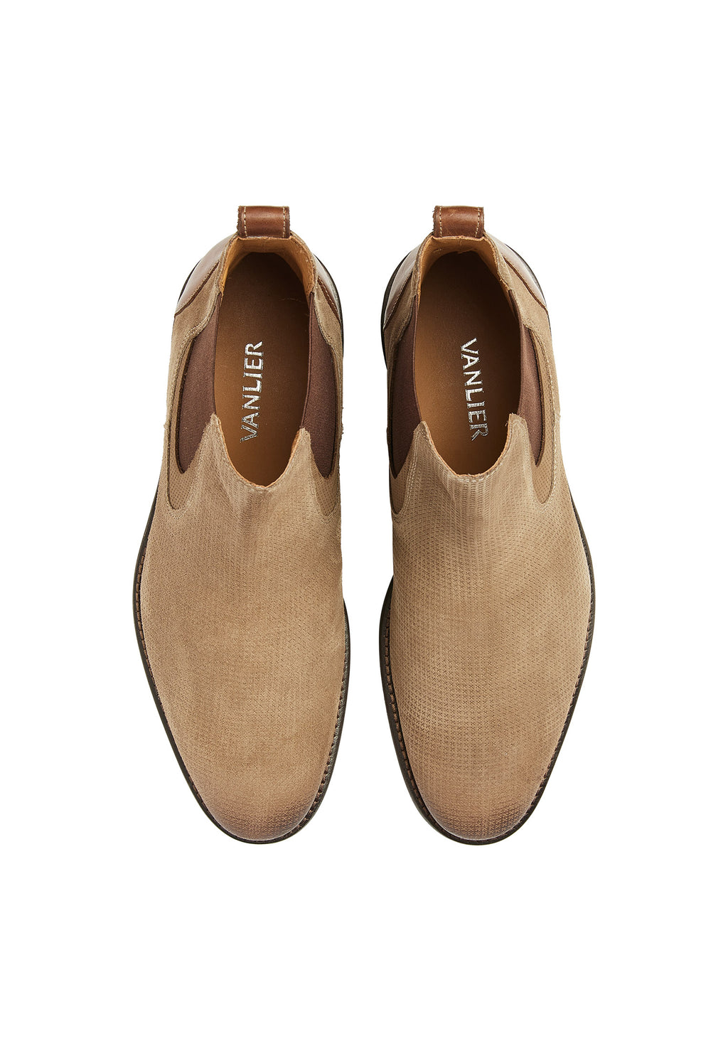 Taupe suède Henry chelsea boot