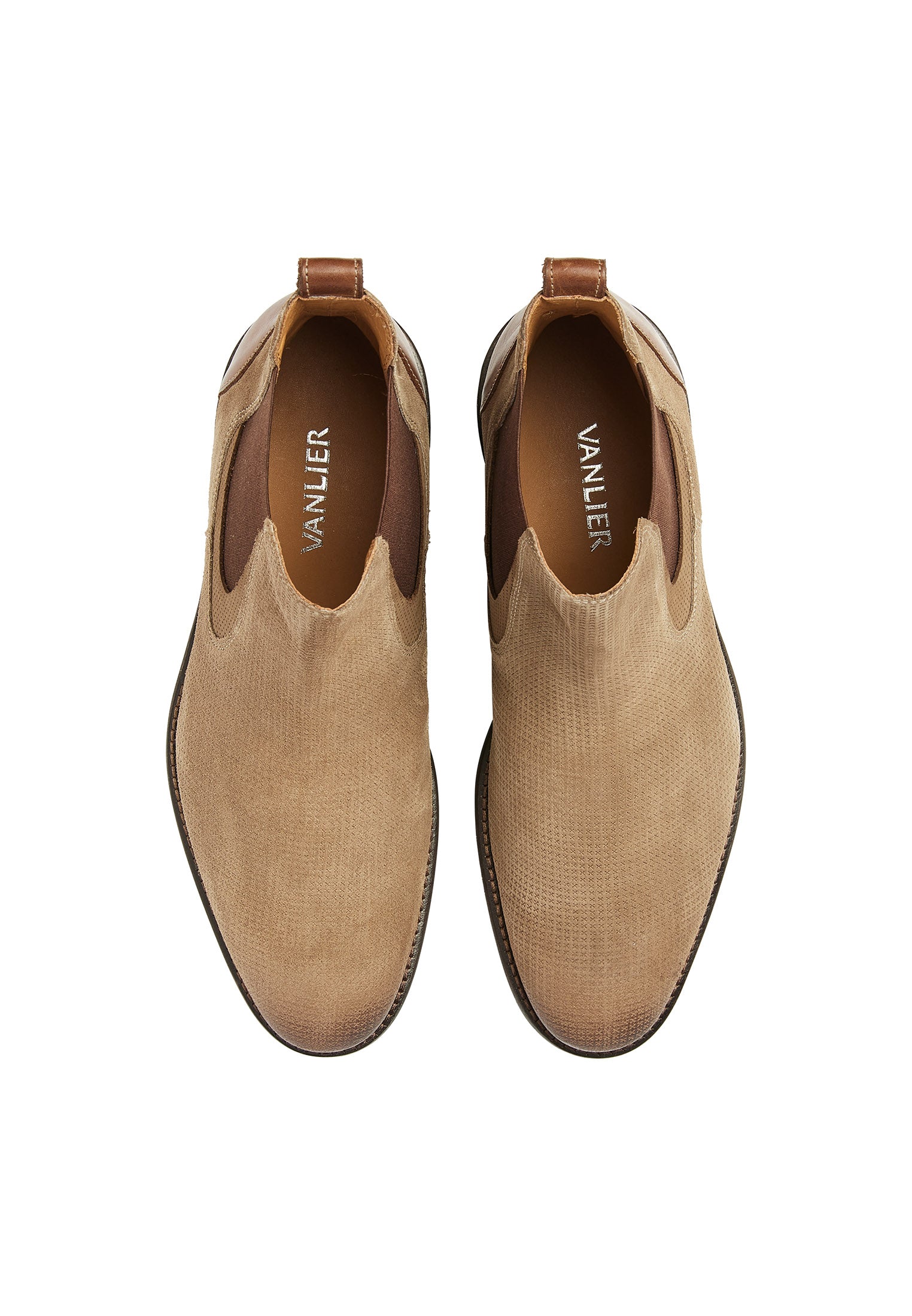 Taupe suède Henry chelsea boot