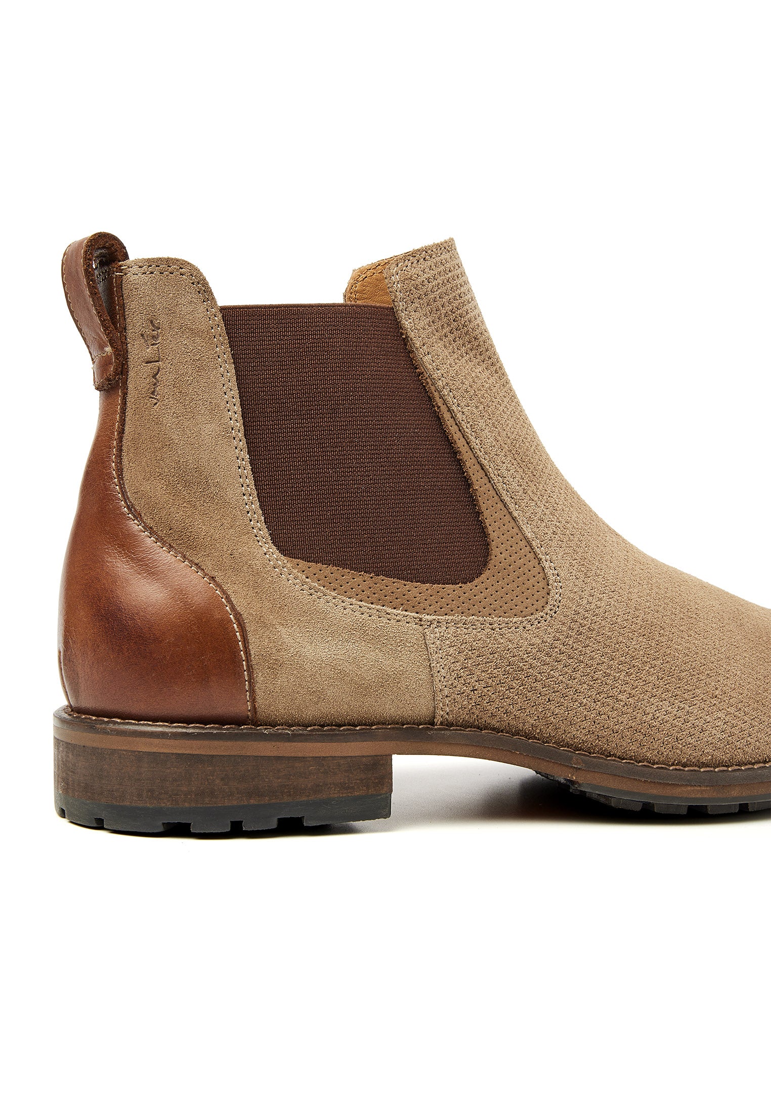 Taupe suède Henry chelsea boot