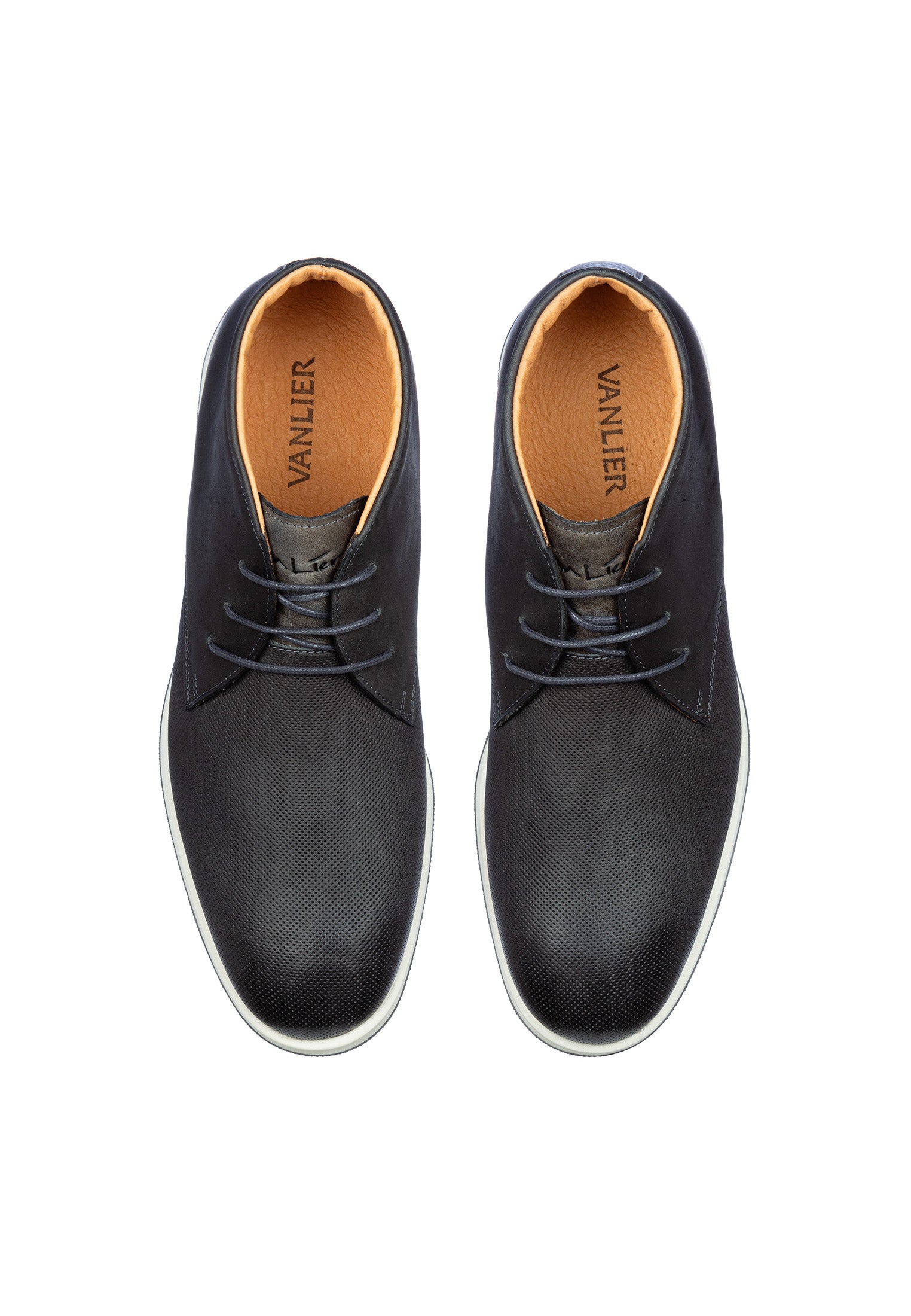 Antraciet grijs nubuck Ticino halfhoge veterschoen