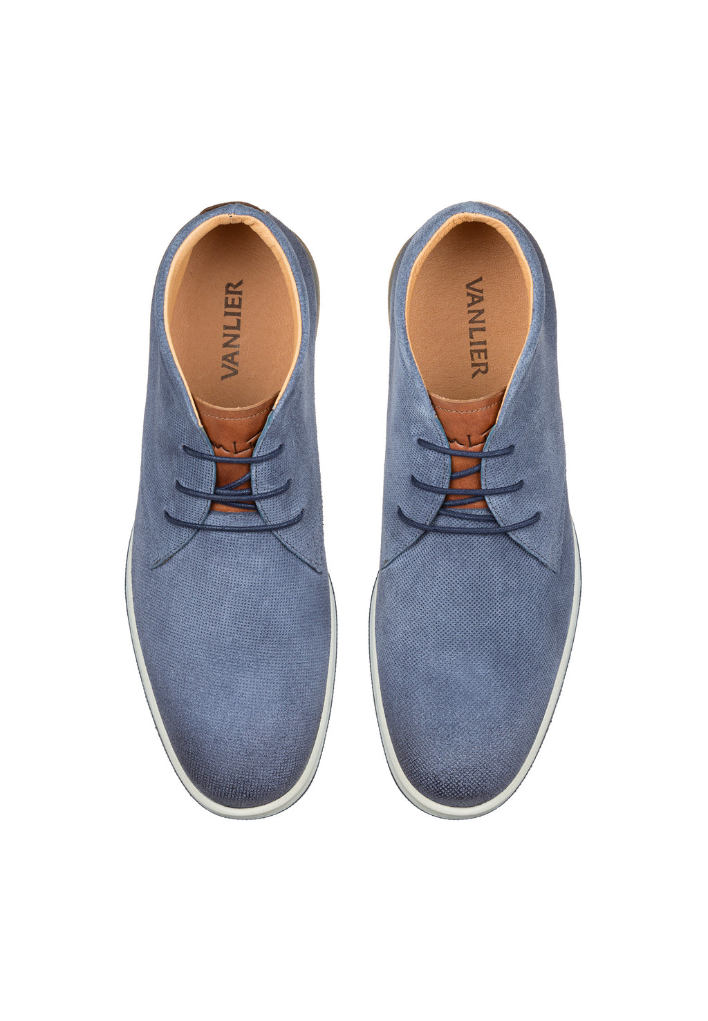 T-moro brown suede Ticino mid-top lace-up shoe