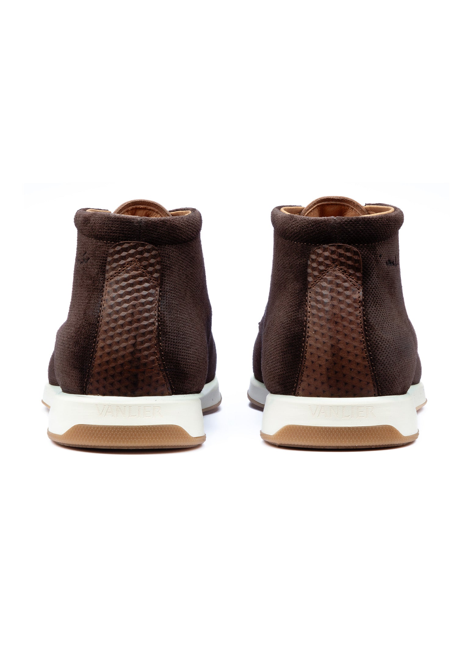 Bruin suède Ticino halfhoge veterschoen