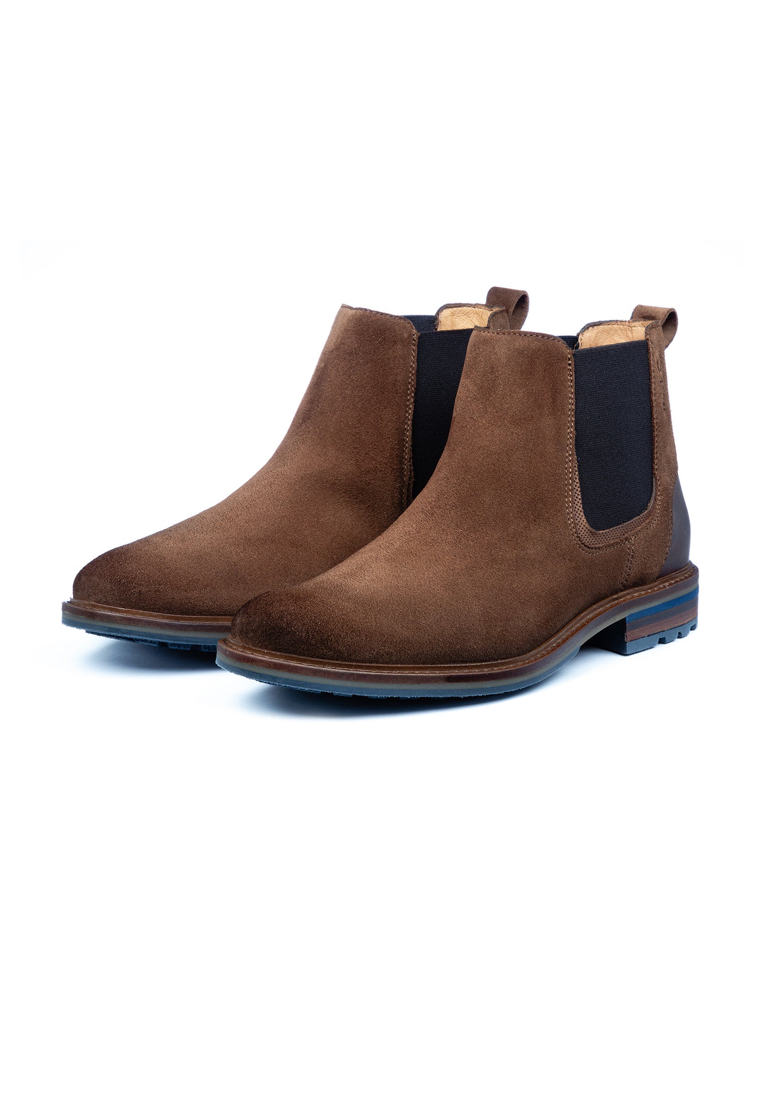 Roest cognac suède Monti chelsea boot