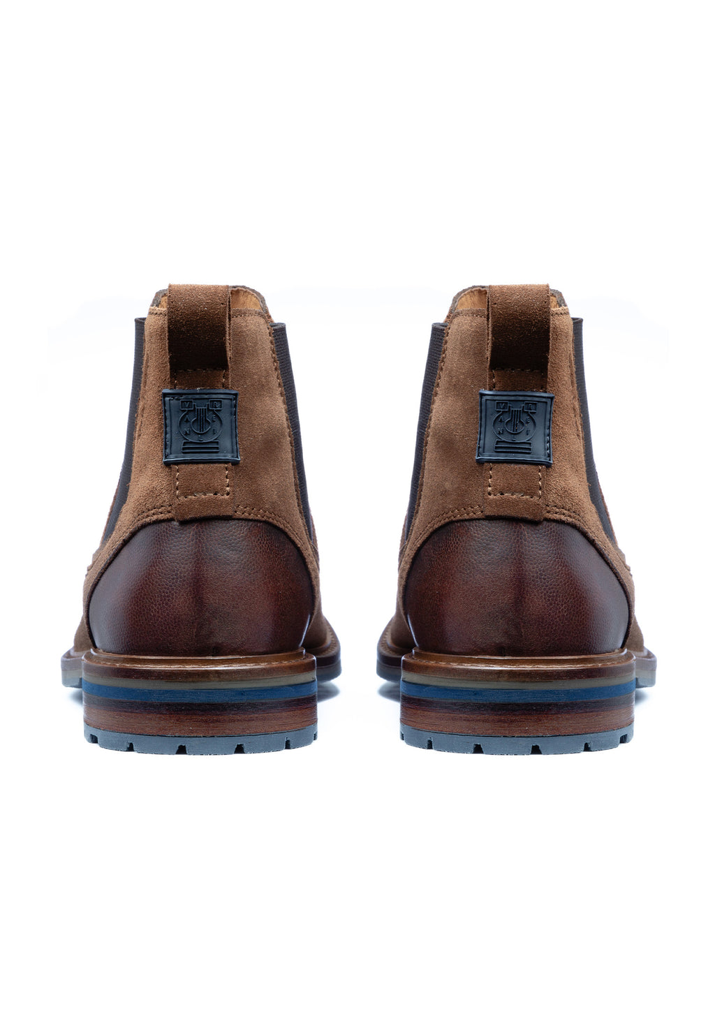 Roest cognac suède Monti chelsea boot