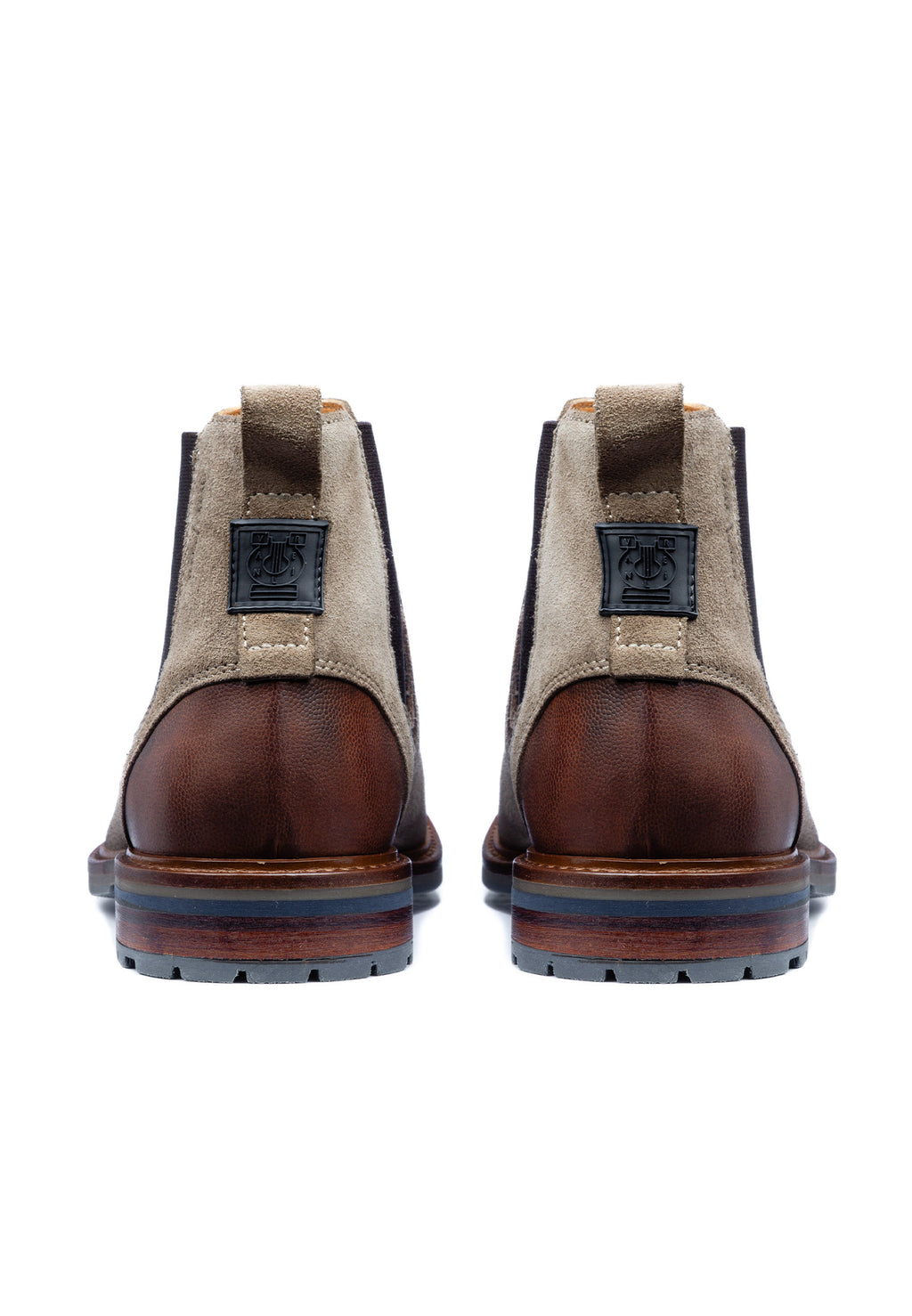 Taupe Suède Monti chelsea boot