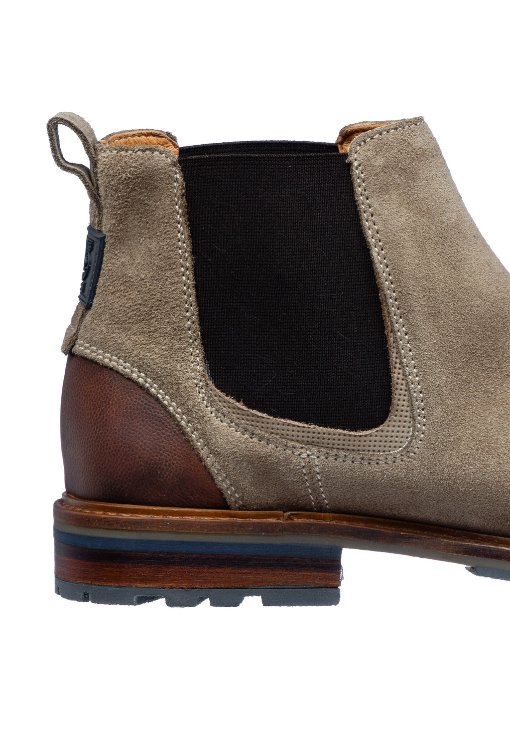 Taupe Suède Monti chelsea boot