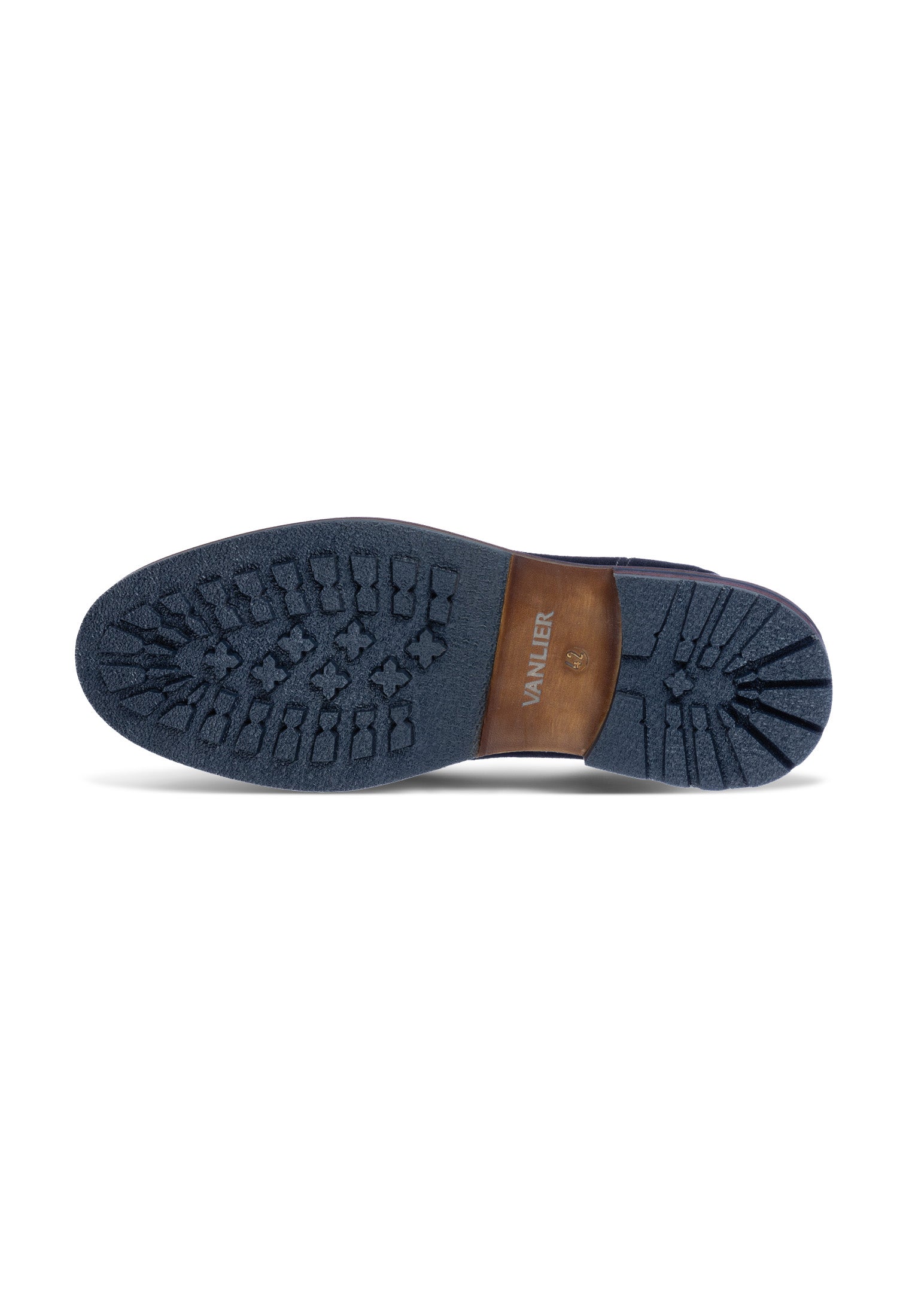 Navy blauw suède Monti chelsea boot