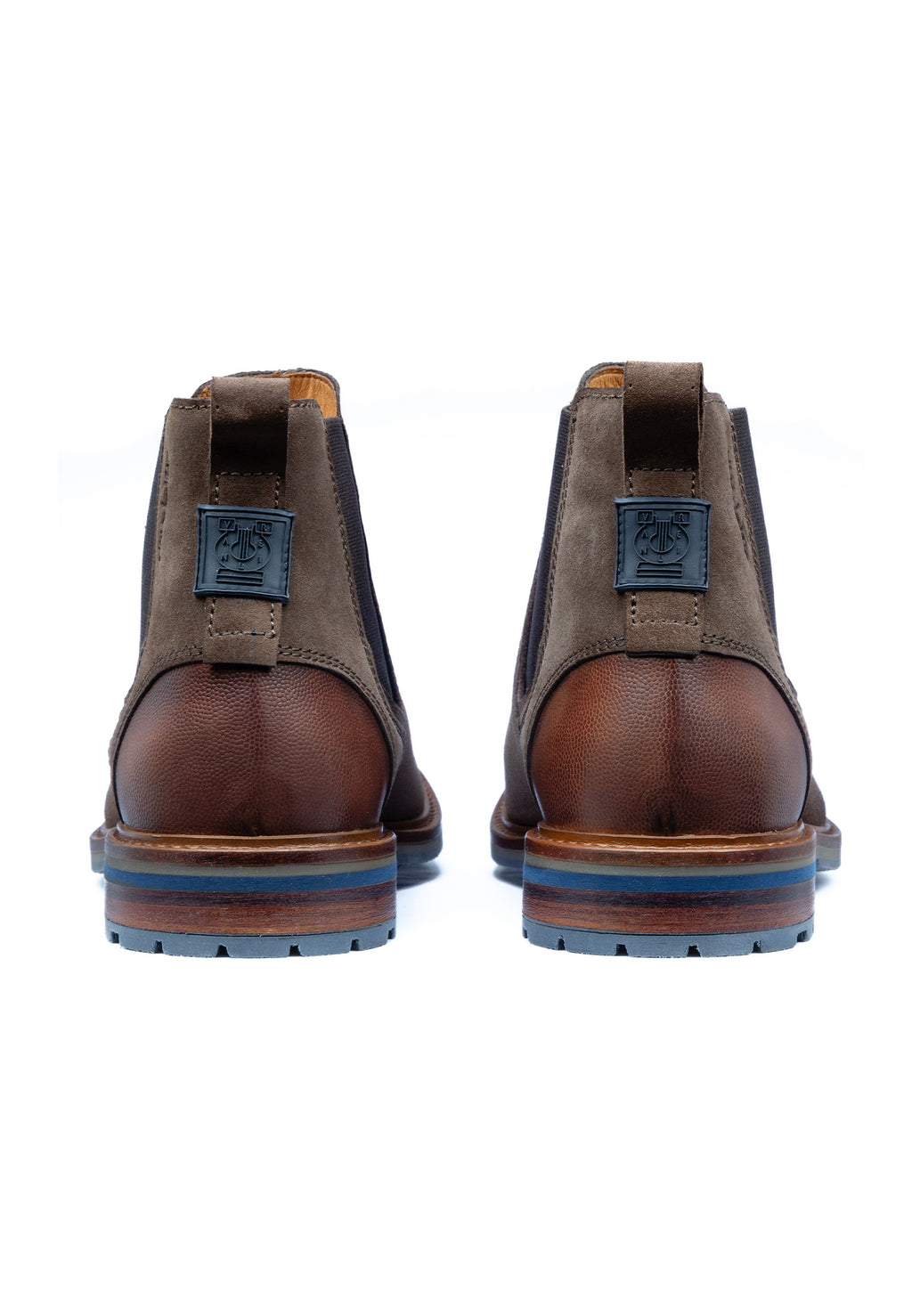 Testa di Moro suède Monti chelsea boot