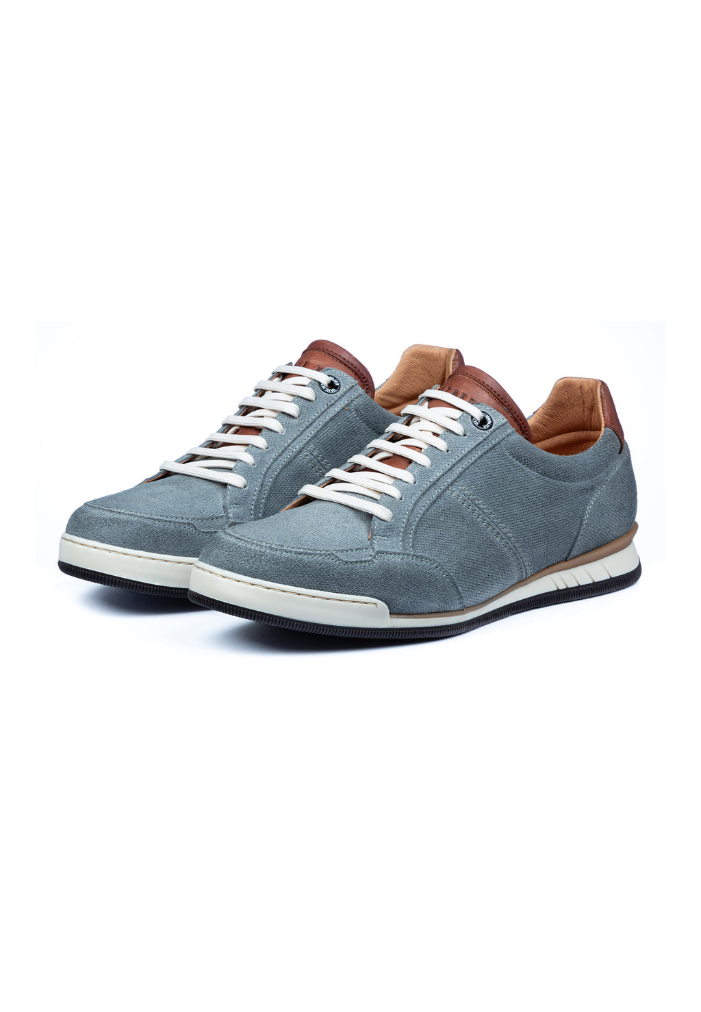 Gray blue suede Magnus sneaker