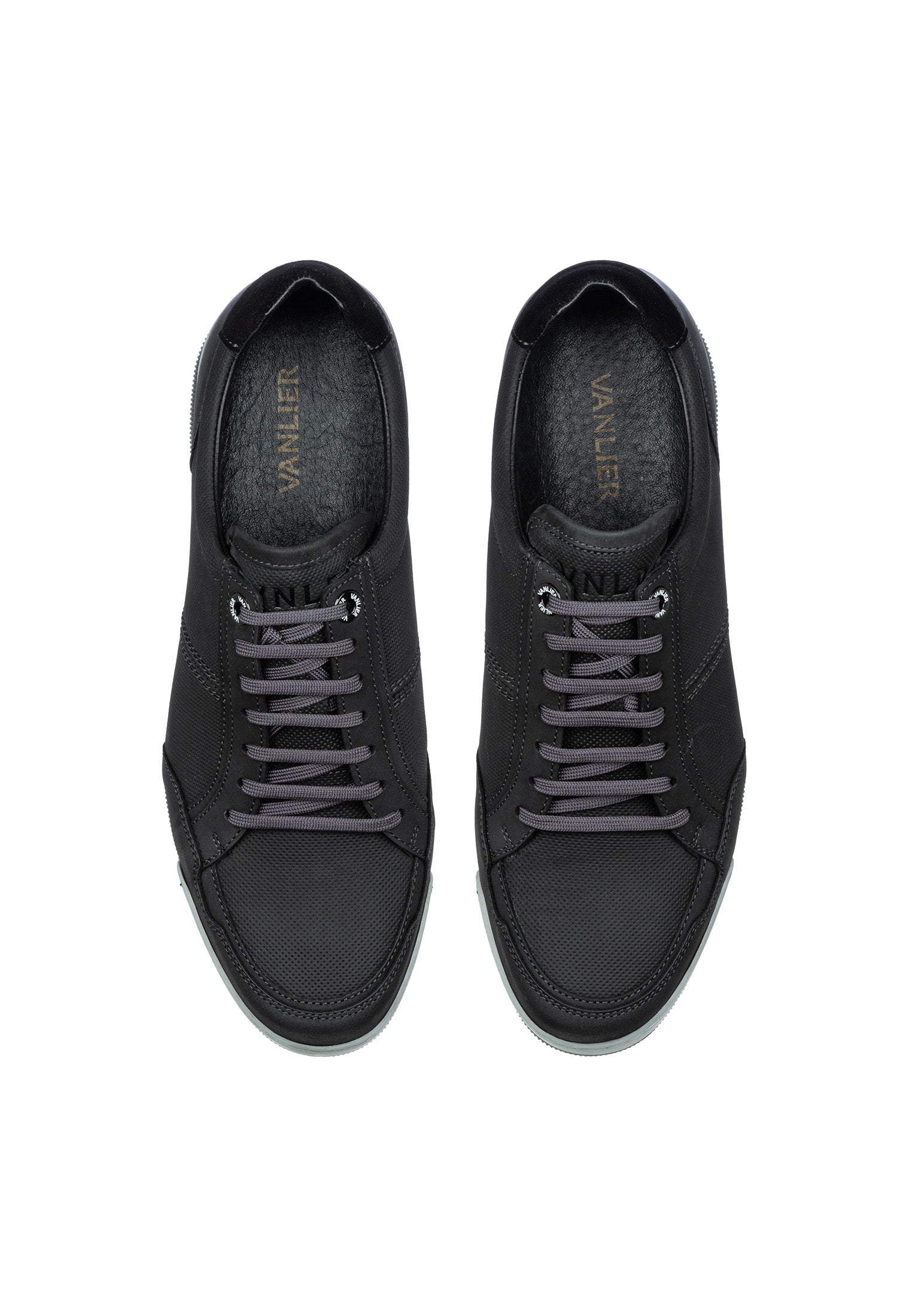 Zwart nubuck Magnus sneaker