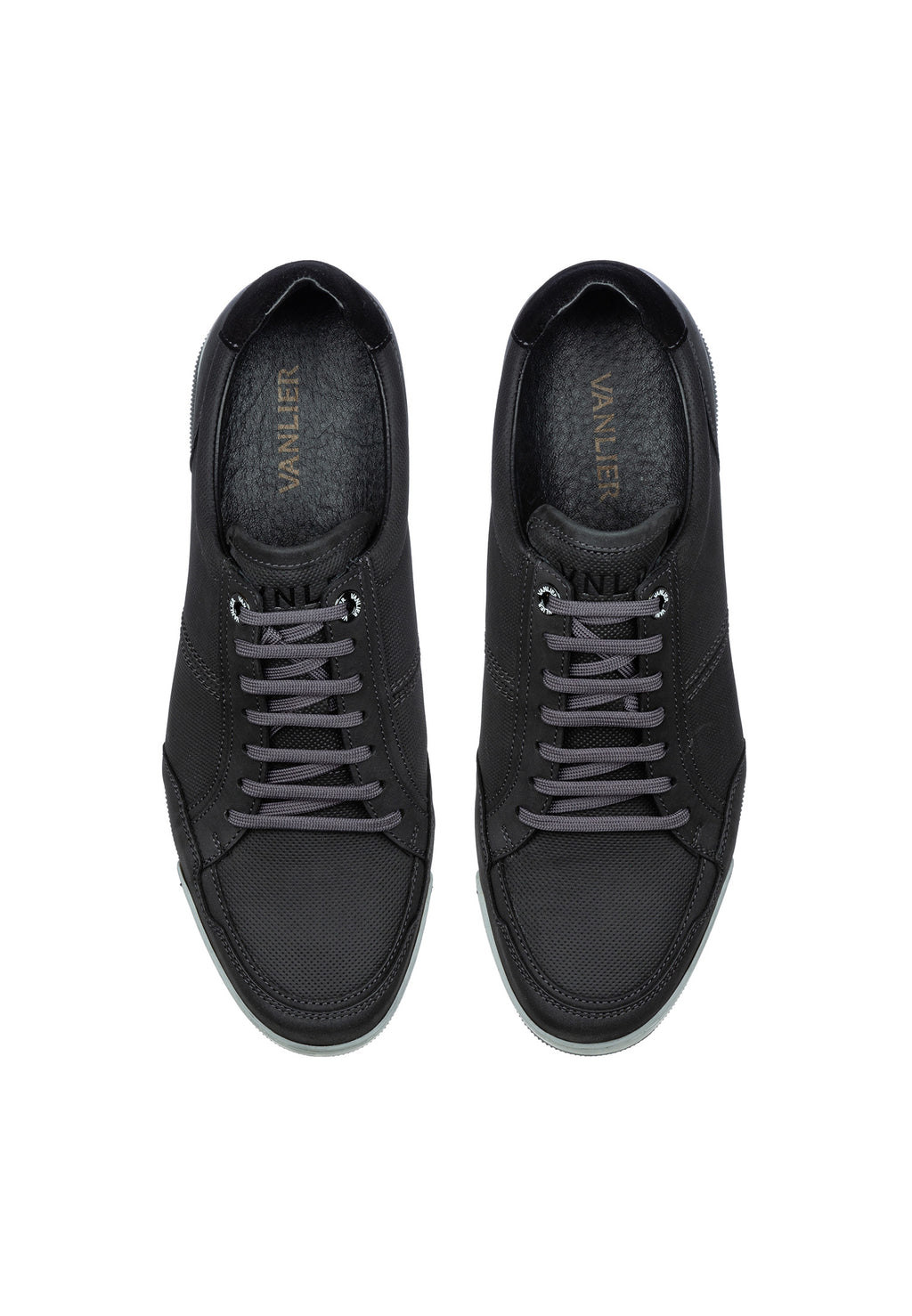 Zwart nubuck Magnus sneaker