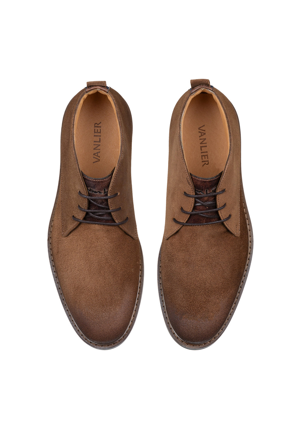Roest cognac suède Boston boot