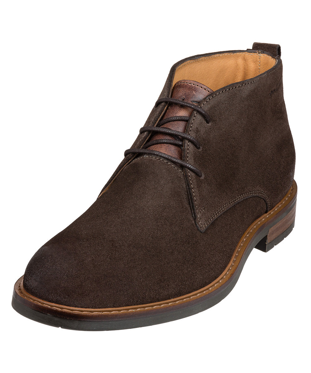 Donker bruin suède Boston boot