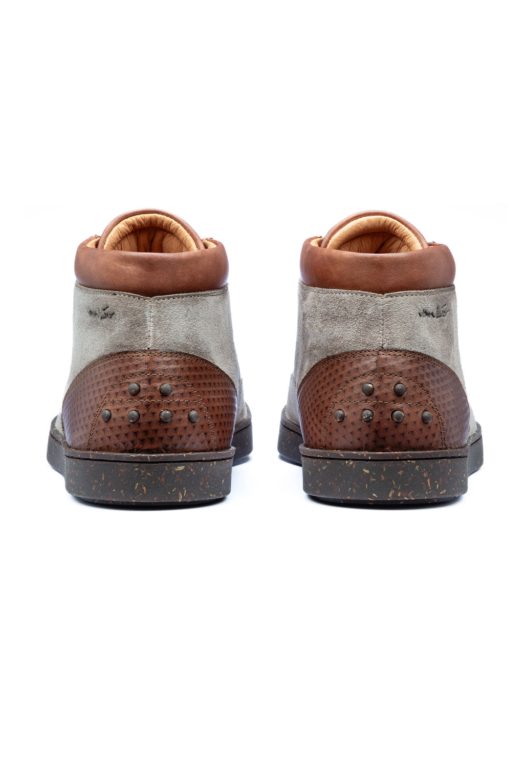 Taupe suede Lugano boot