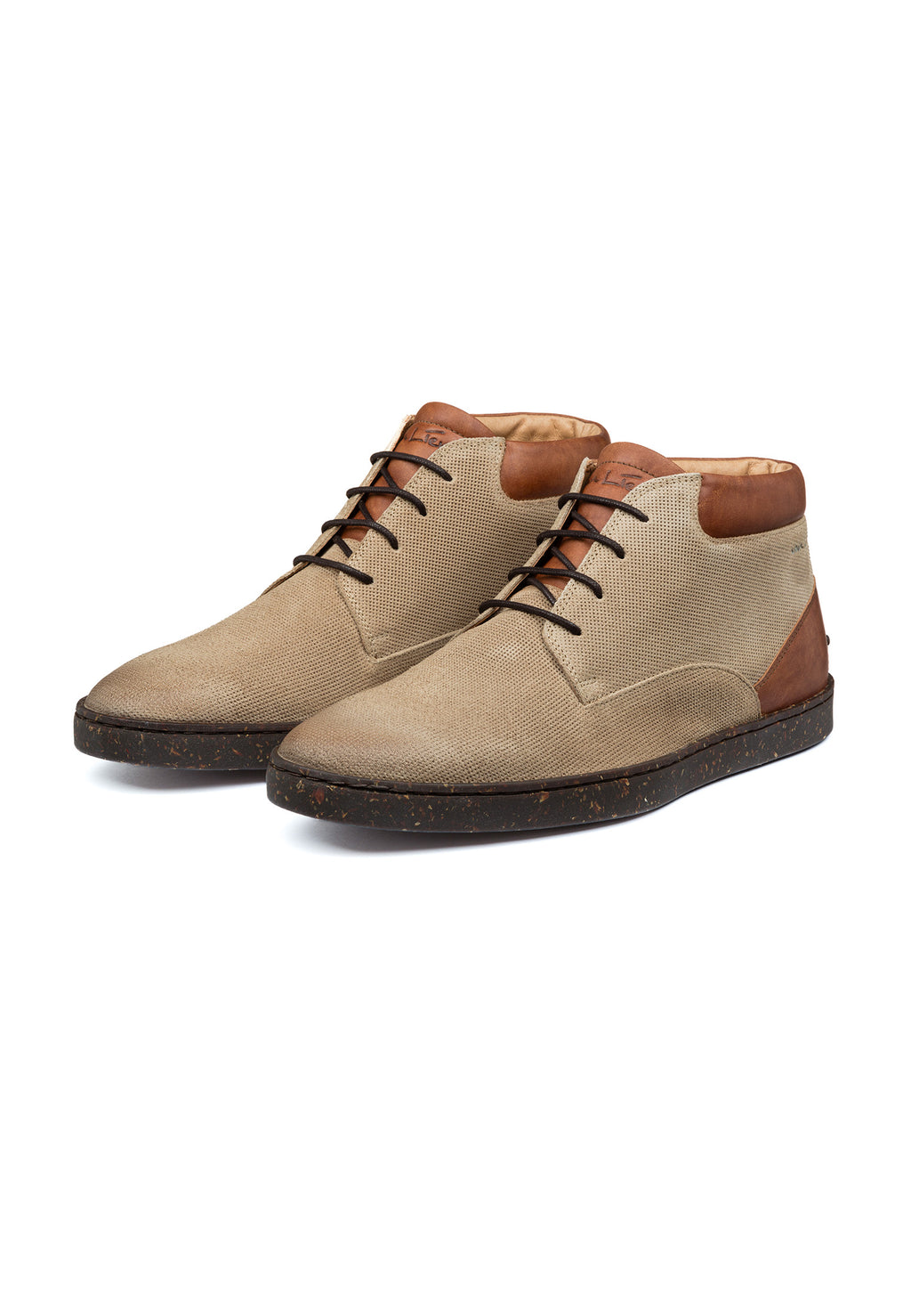 Sand beige suede Lugano boot
