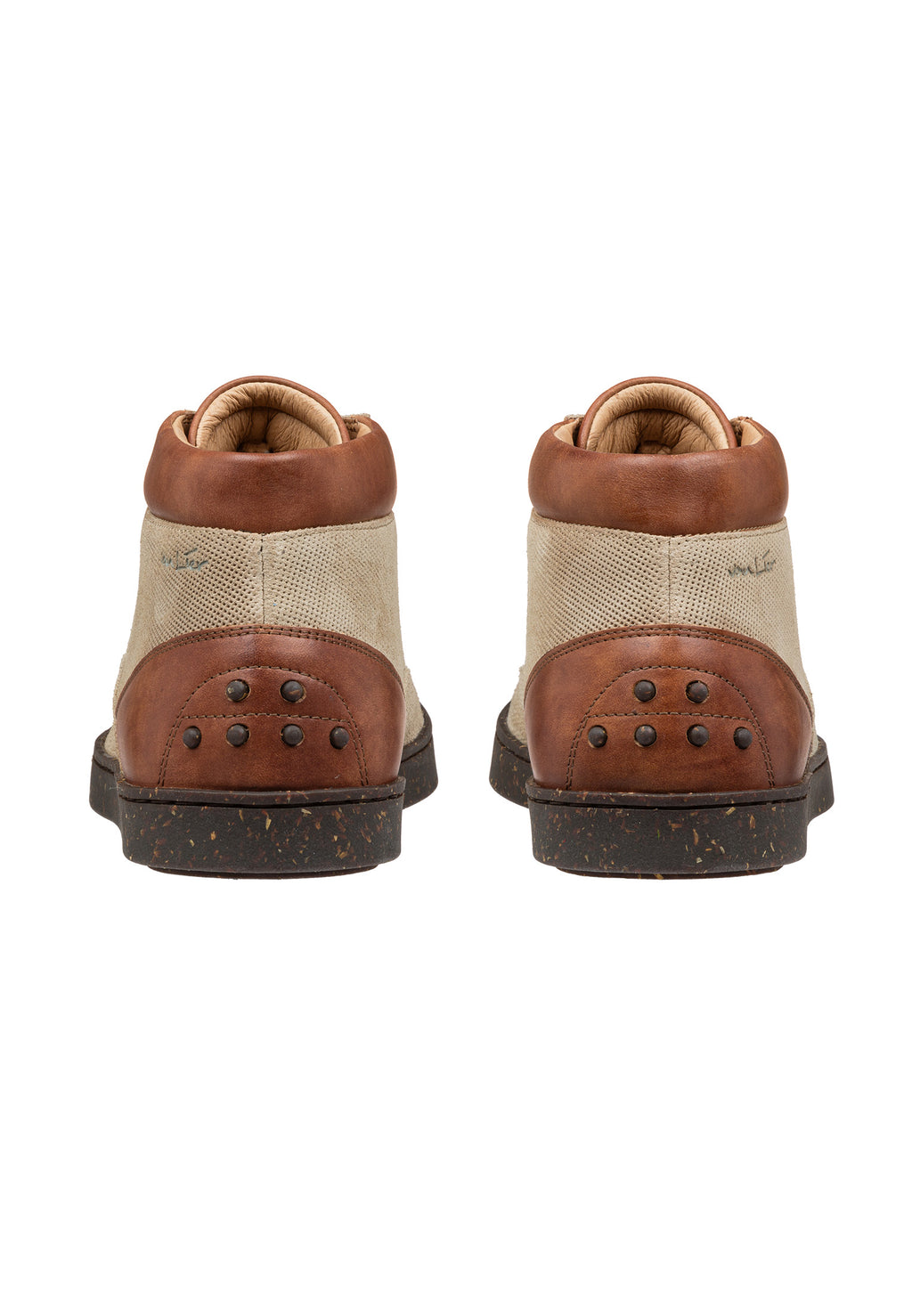 Sand beige suede Lugano boot