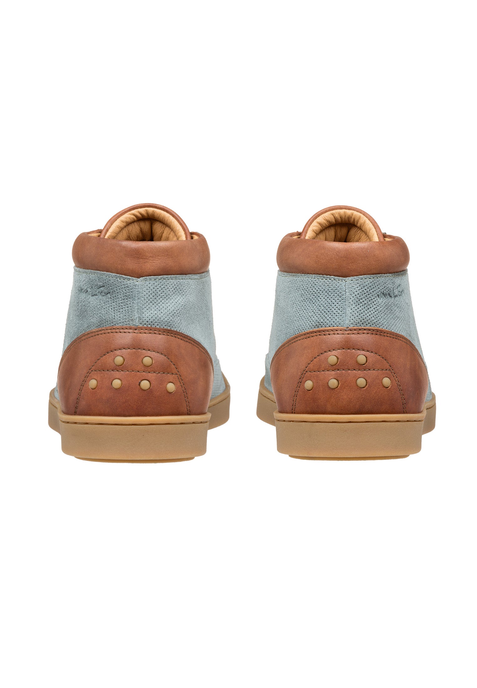 Licht blauw suède Lugano boot