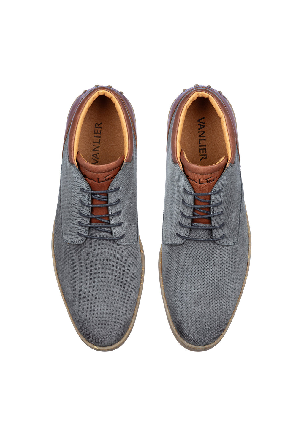Gray suede Lugano boot