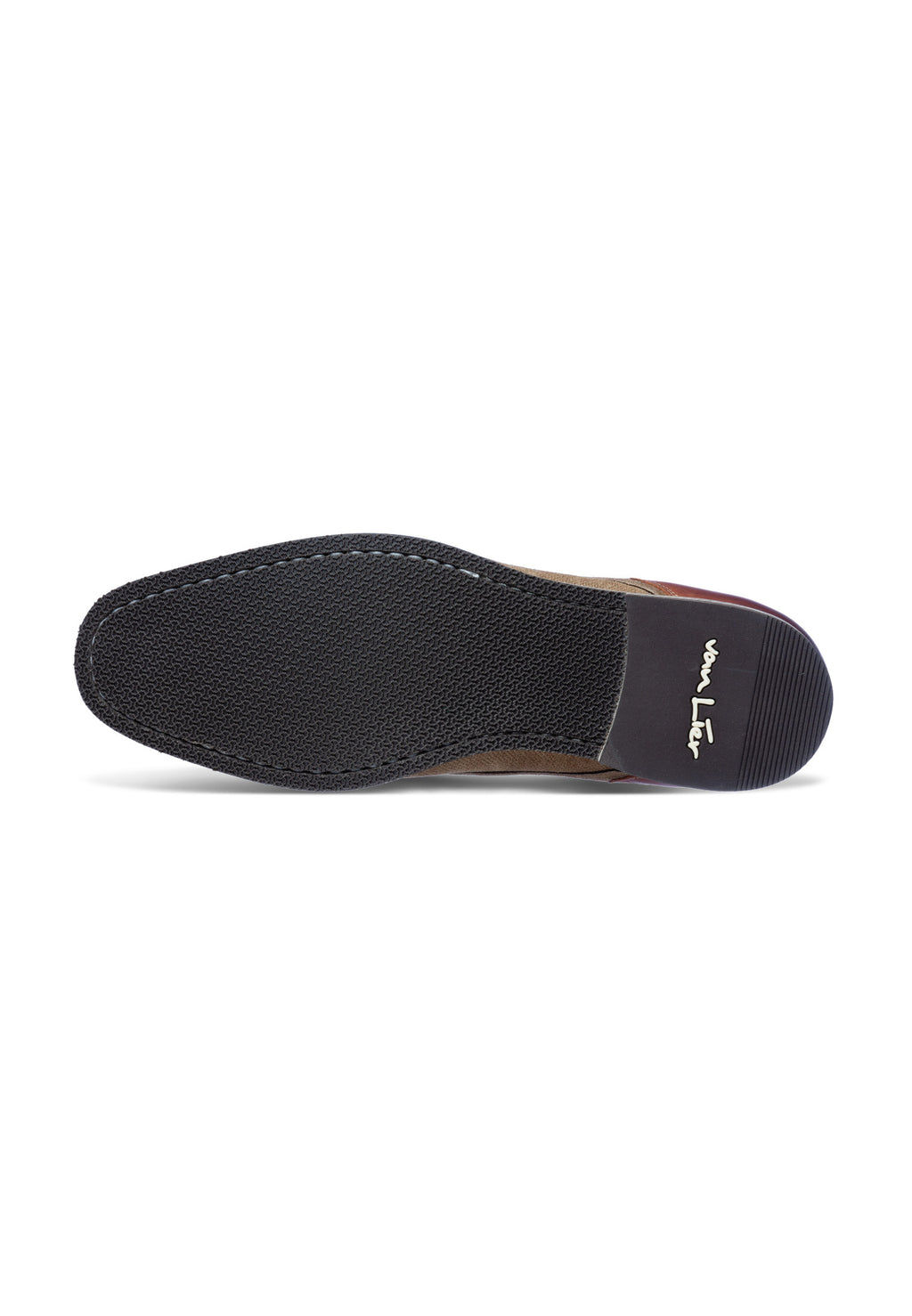 Taupe suède Amalfi veterschoen
