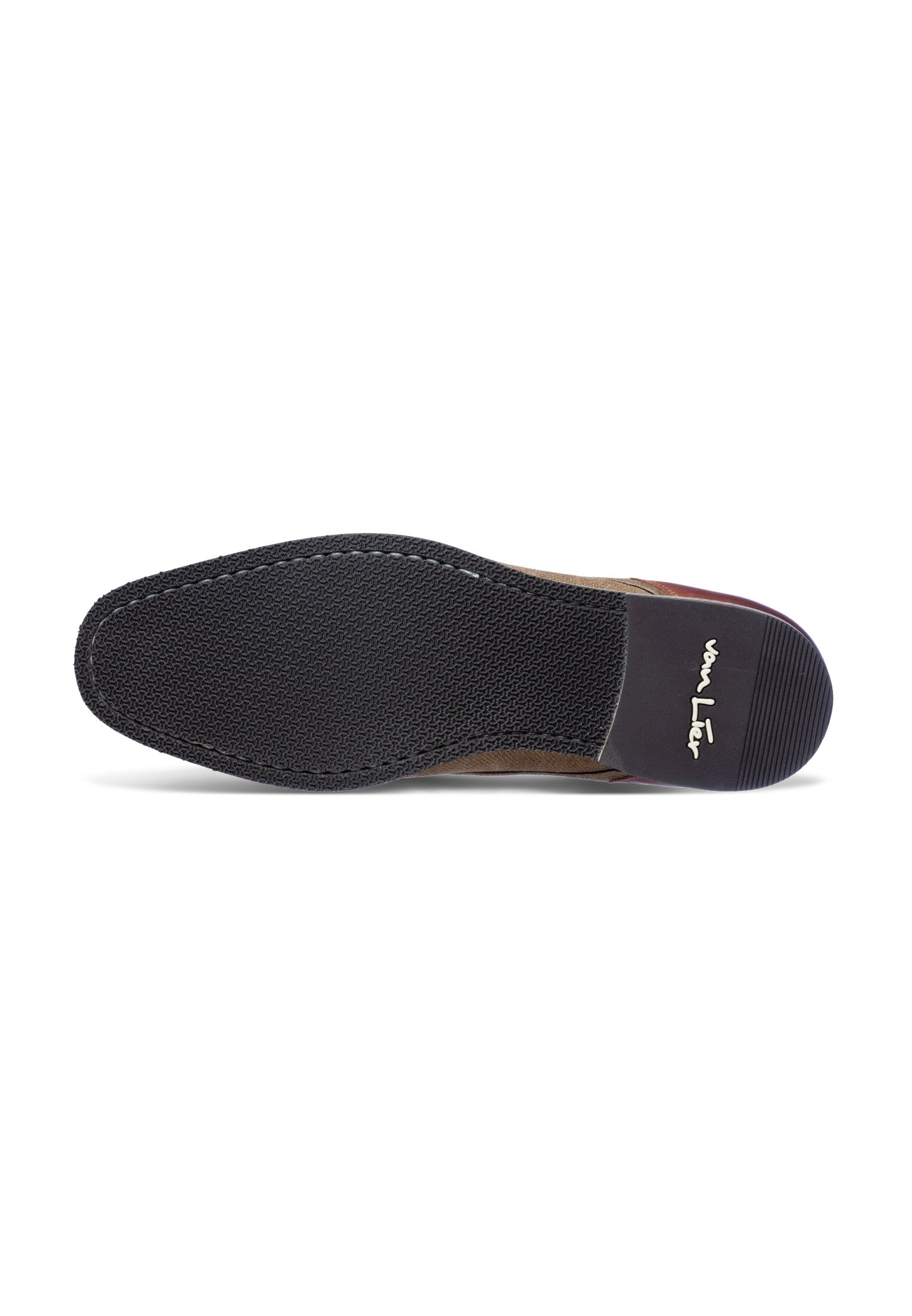 Taupe suède Amalfi veterschoen