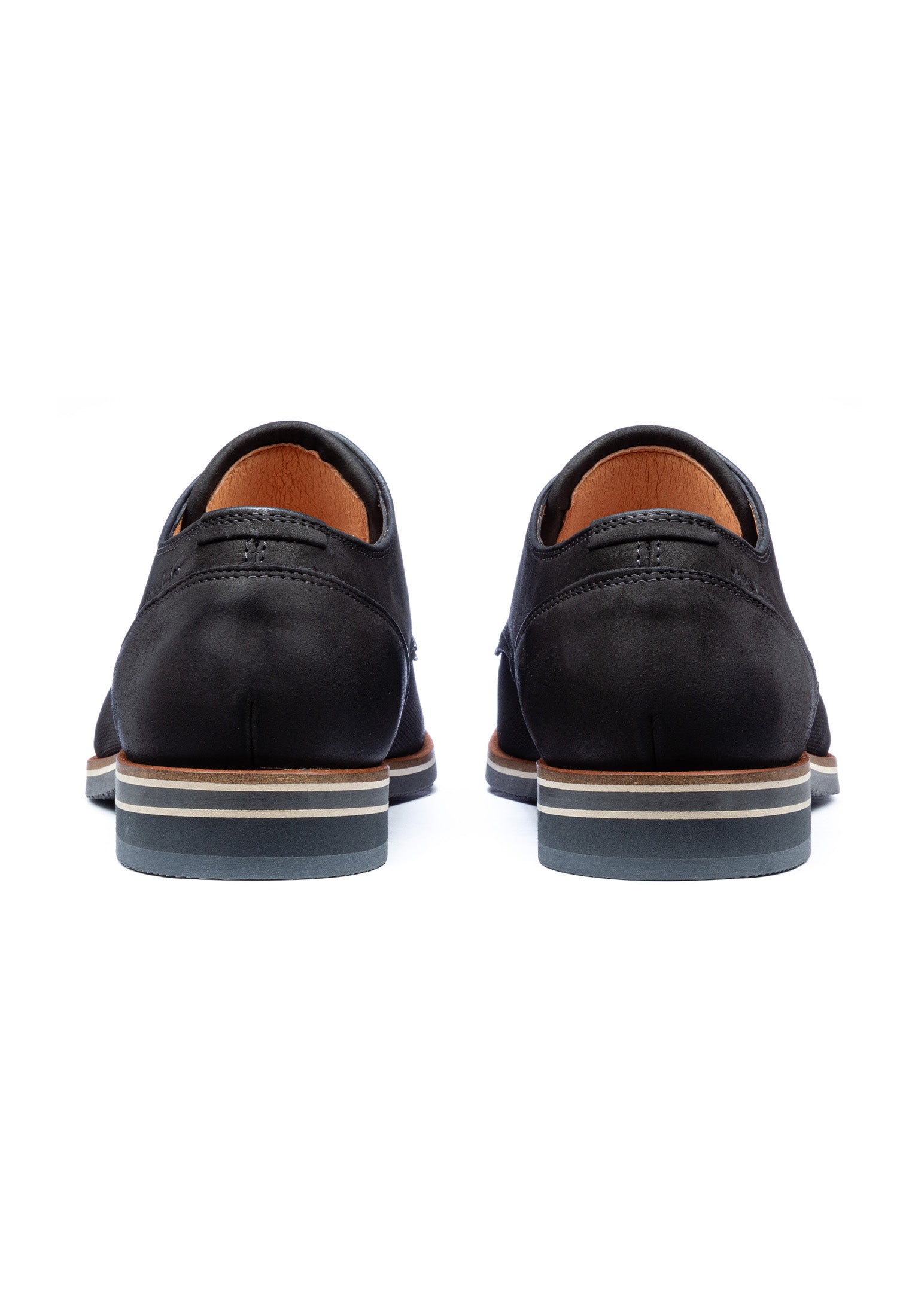 Antraciet grijs nubuck Amalfi veterschoen
