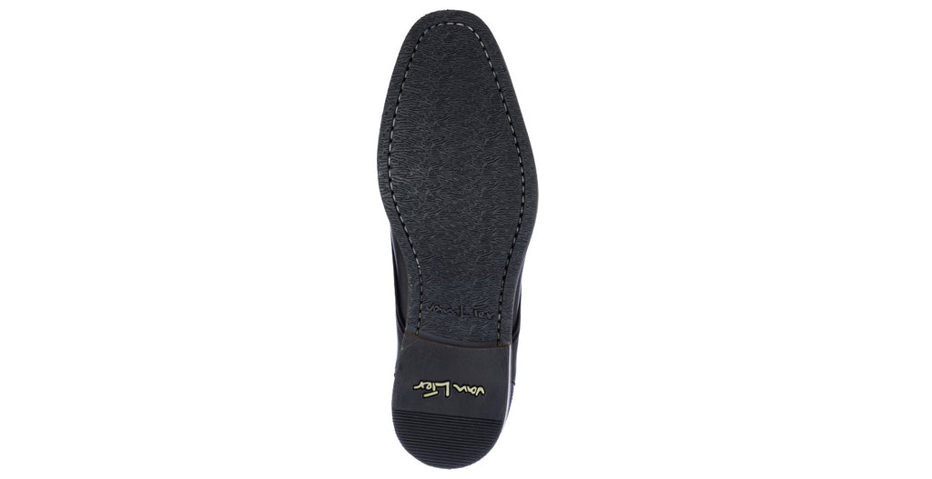 Zwart gladleren Amalfi veterschoen