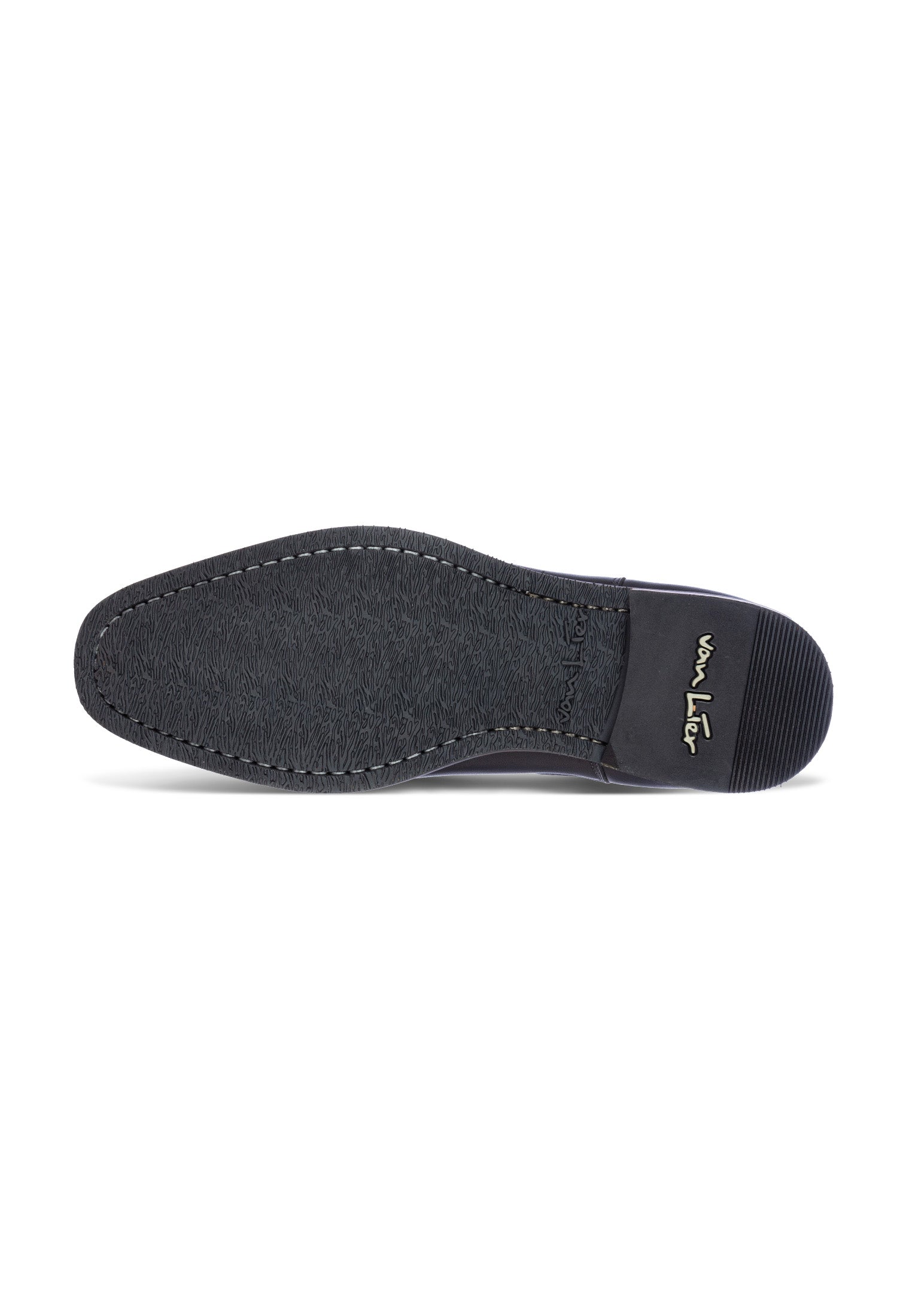 Zwart gladleren Amalfi chelsea boot