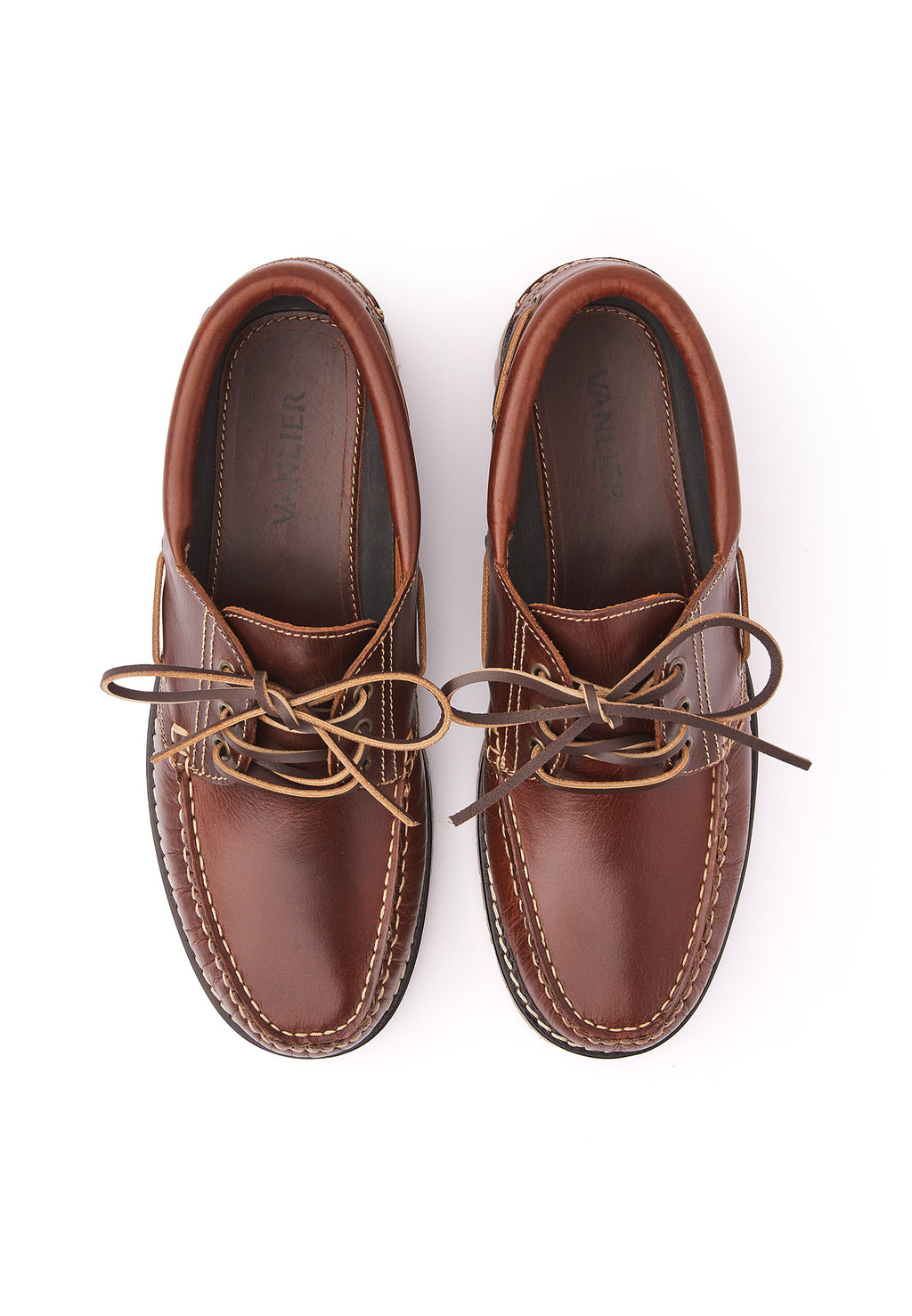 Bruin gladleren Baylands boot