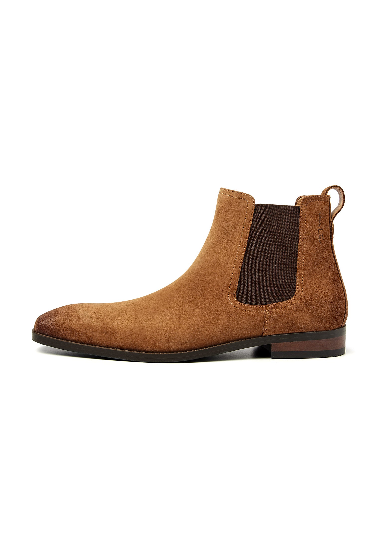 Cognac suede Bregenz Chelsea boot