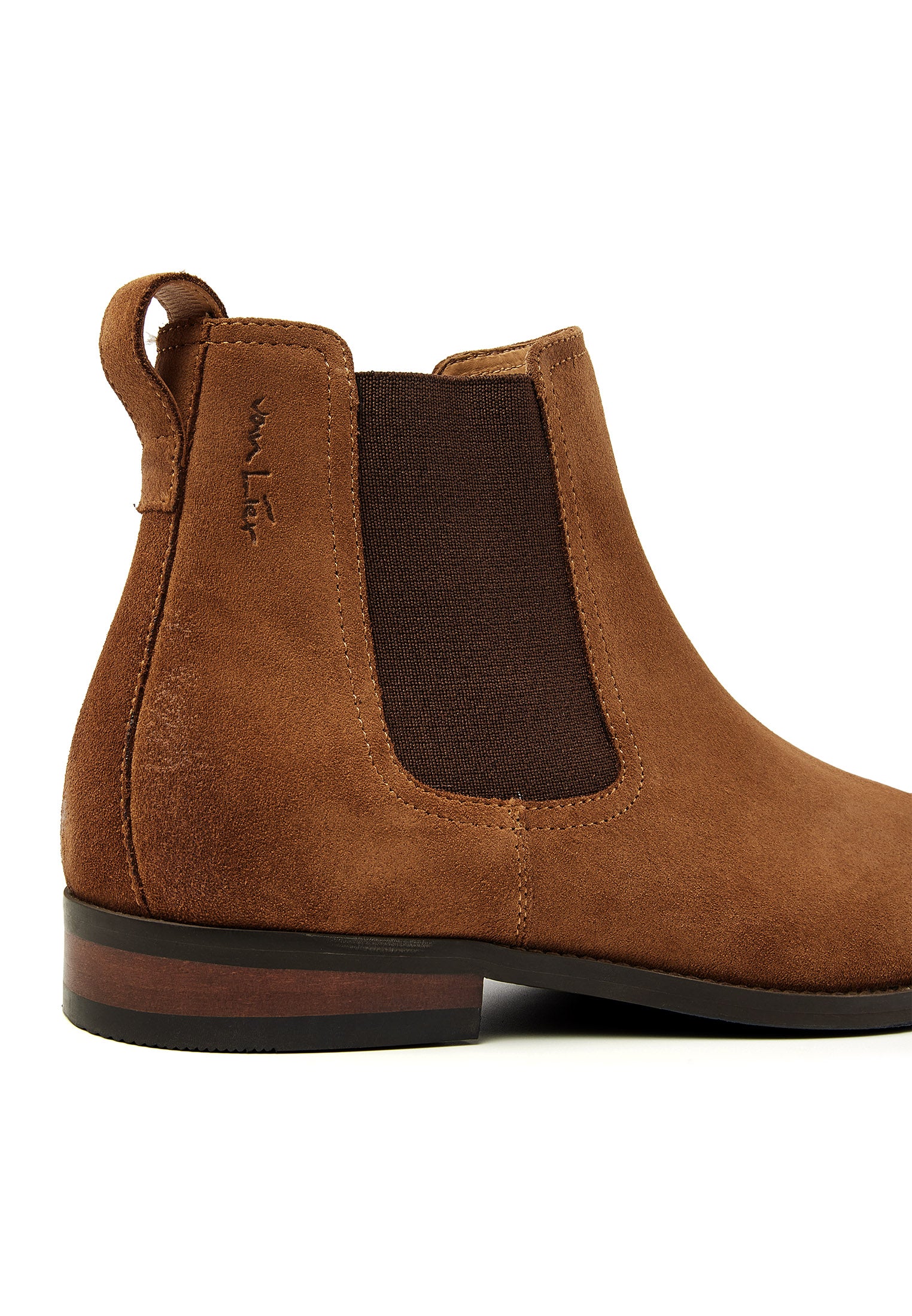 Cognac suede Bregenz Chelsea boot