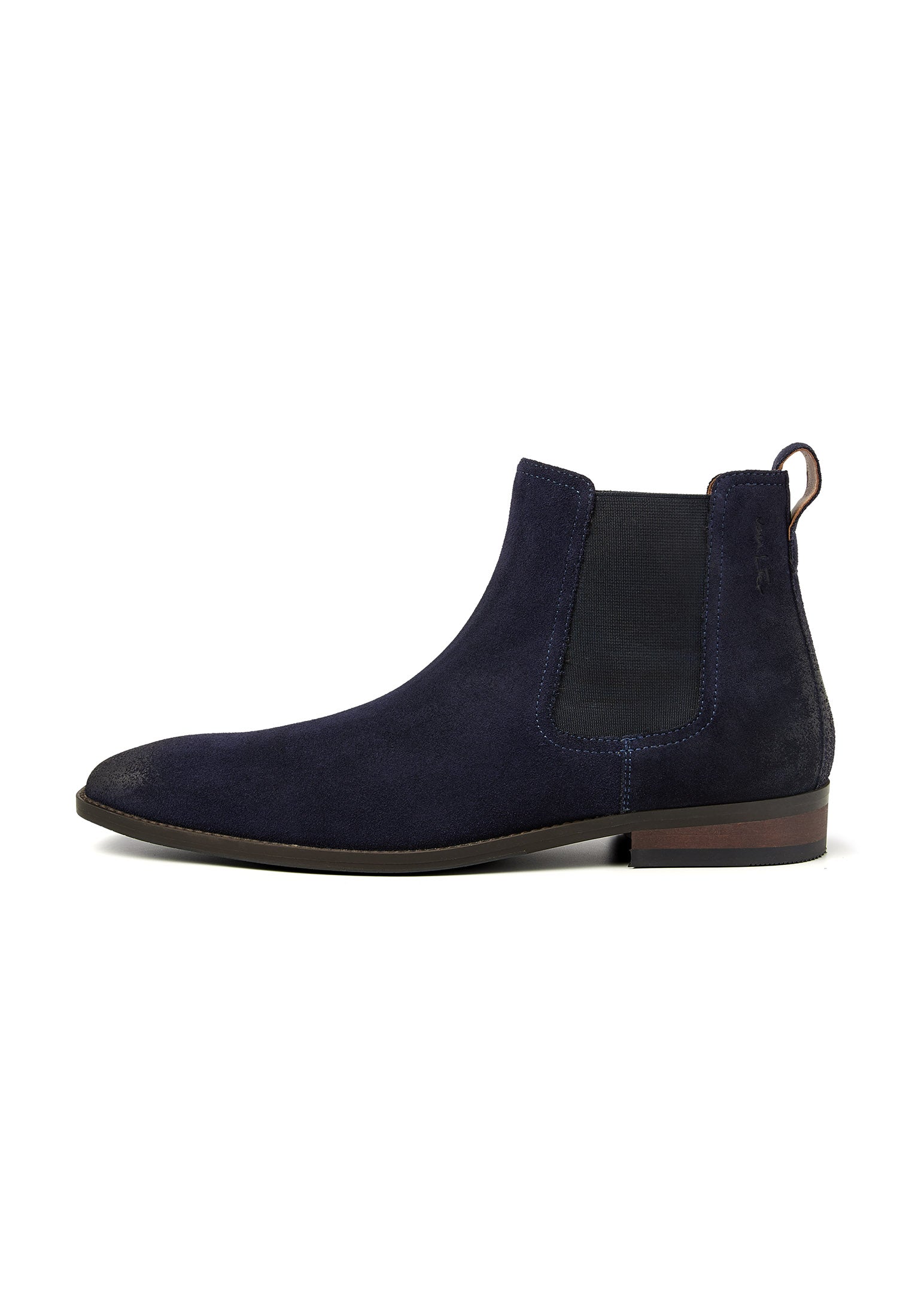 Navy suede Bregenz Chelsea boot
