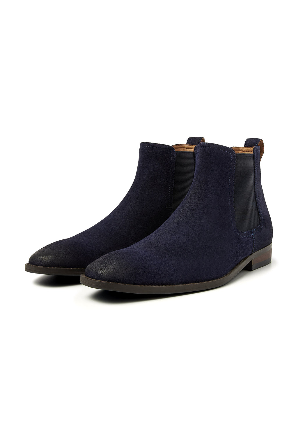Navy suede Bregenz Chelsea boot