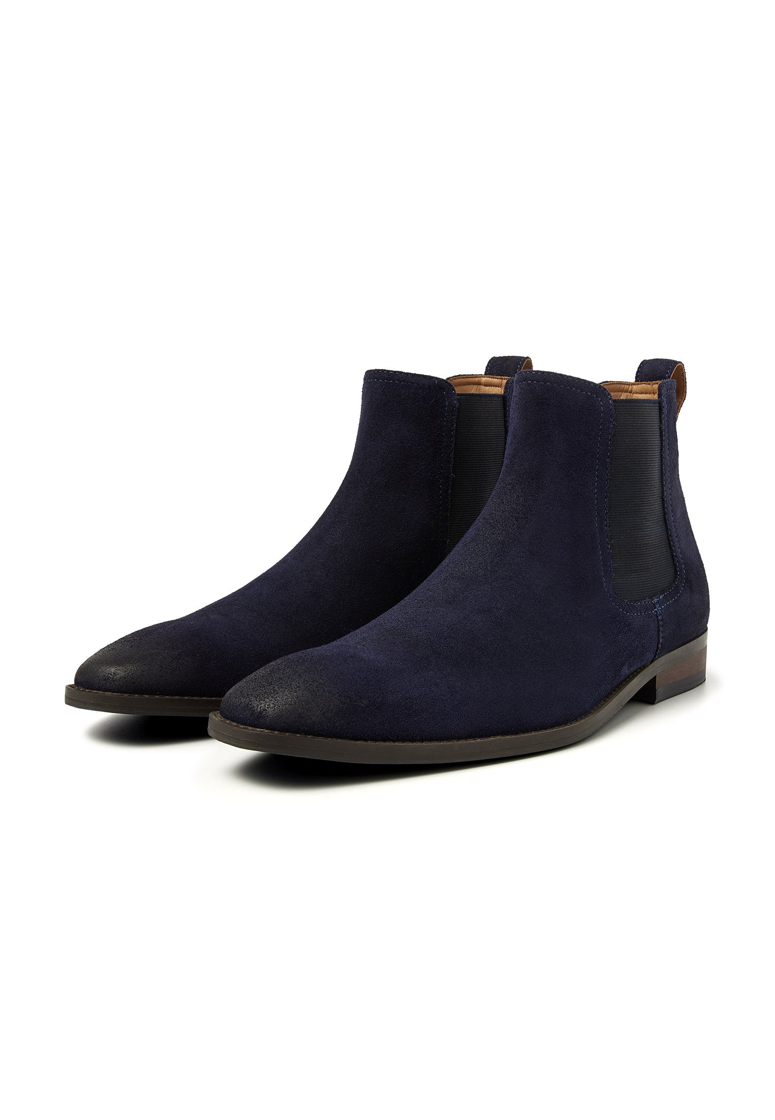Navy suede Bregenz Chelsea boot