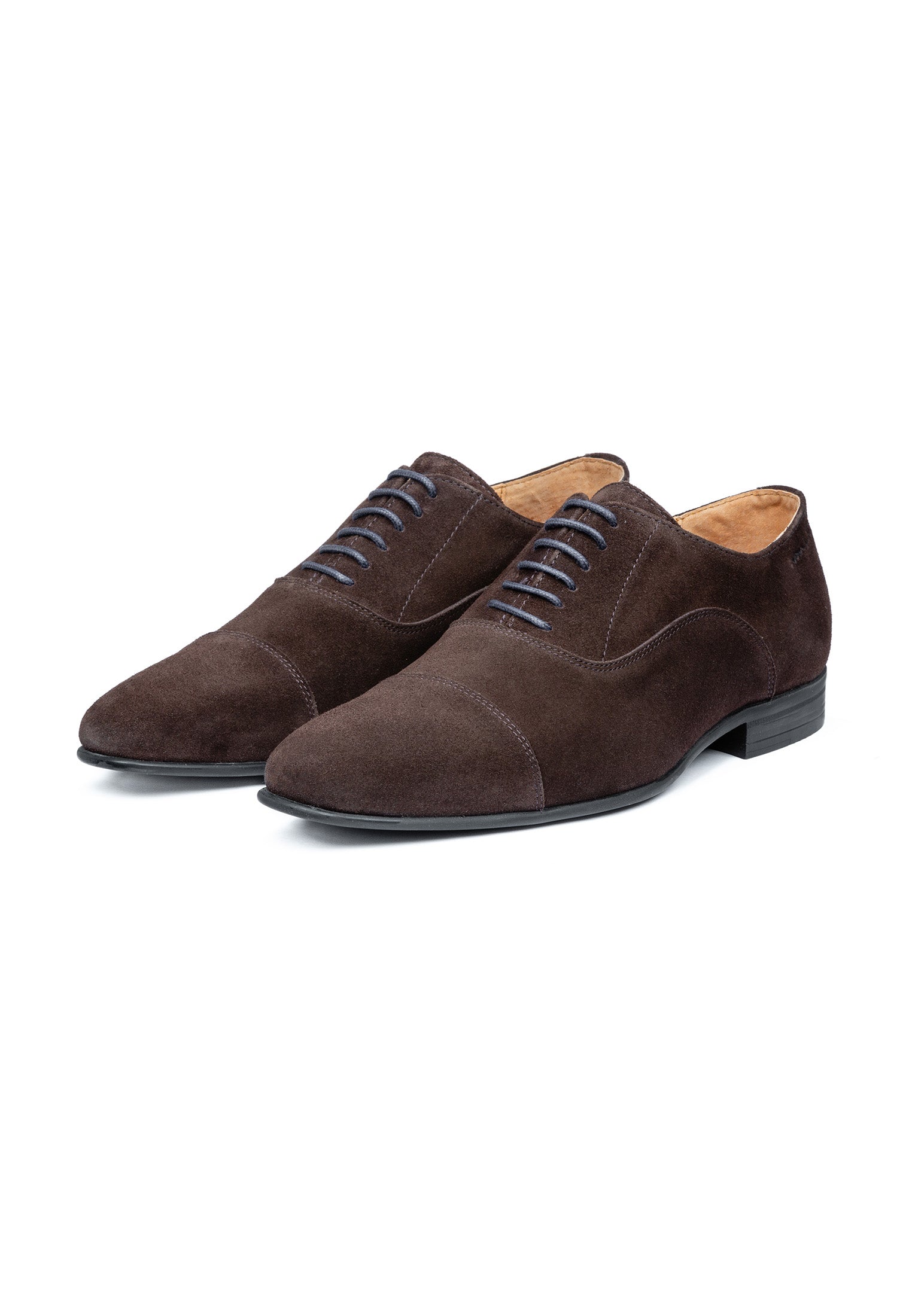 T-moro brown suede Sanremo lace-up shoe