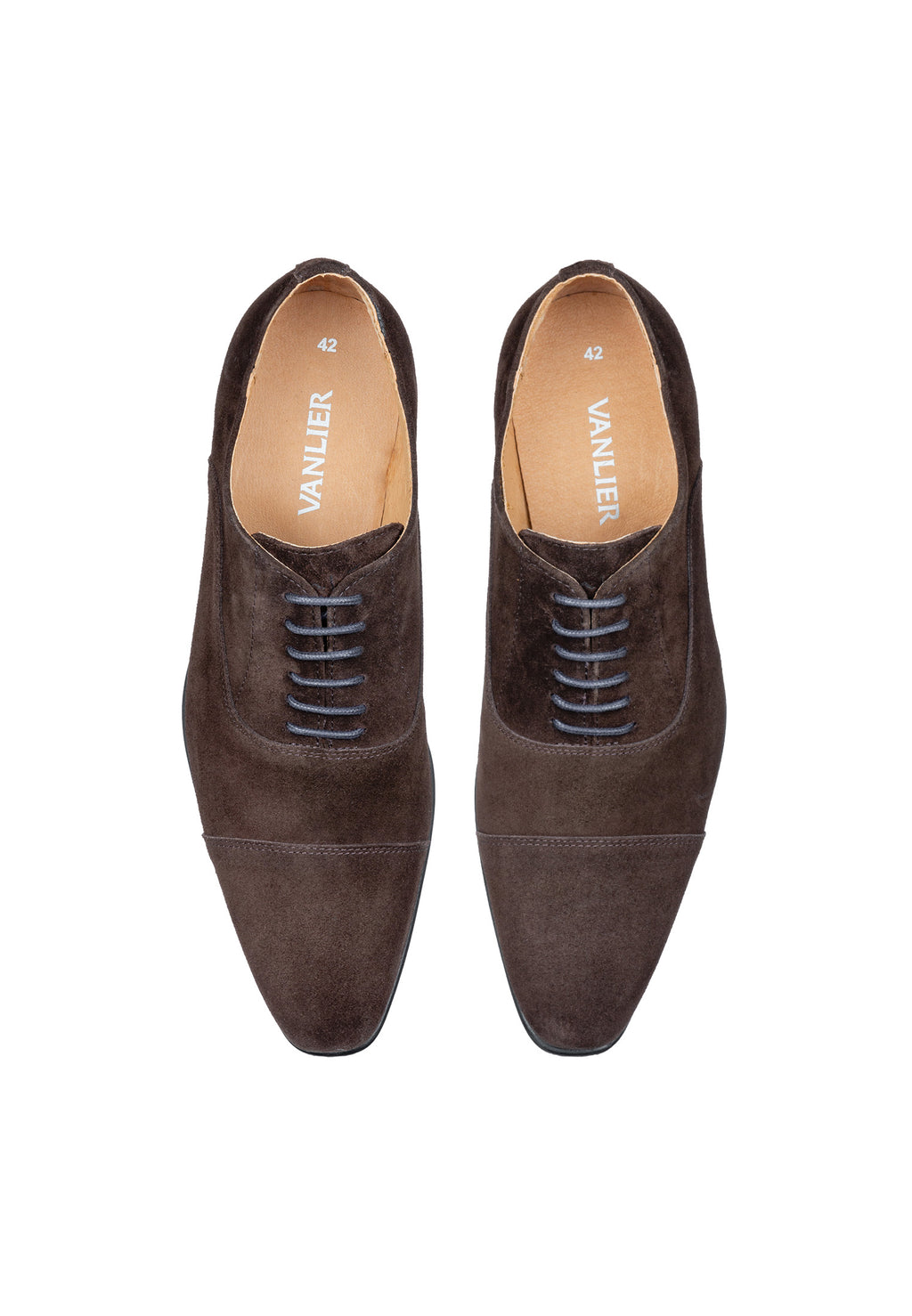 T-moro brown suede Sanremo lace-up shoe
