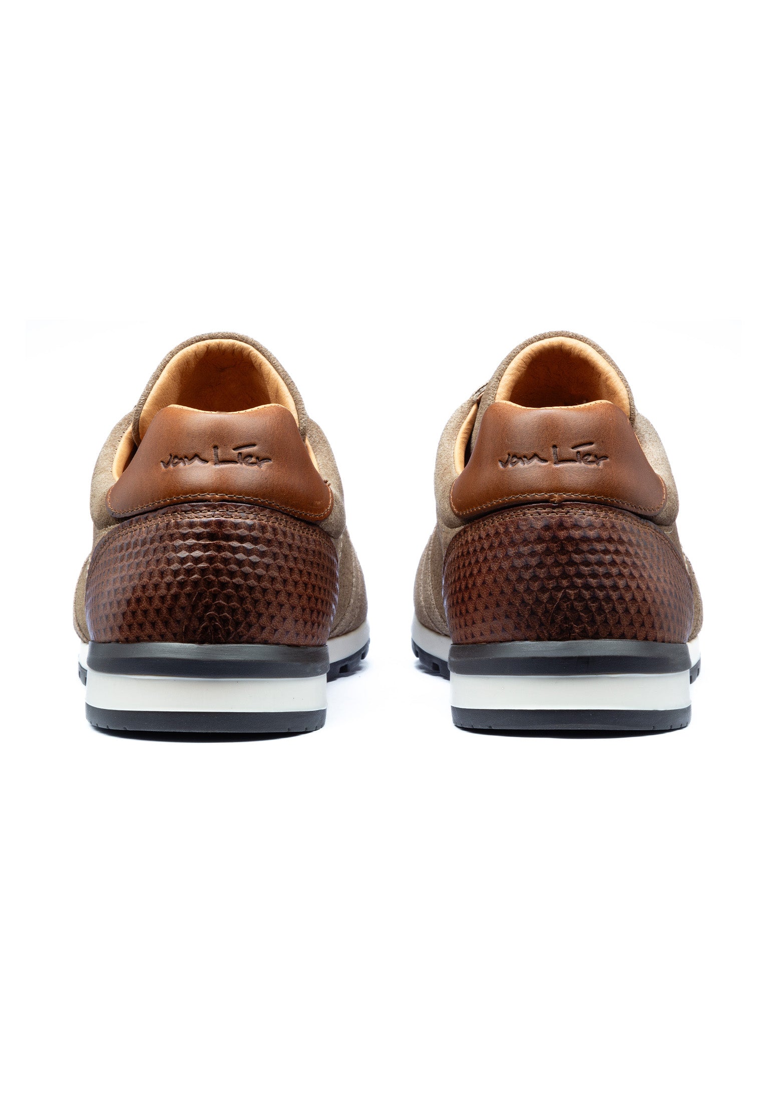 Zand beige suède Anzano sneaker