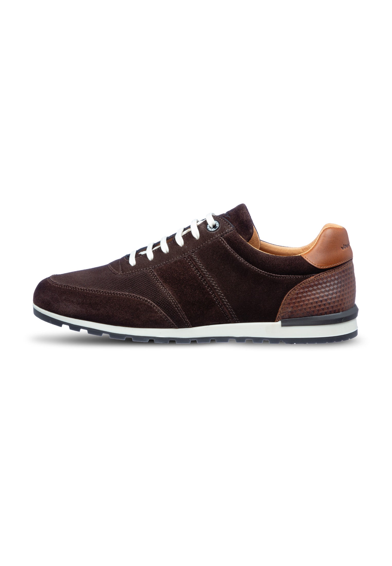 Testa di moro bruin suède Anzano sneaker
