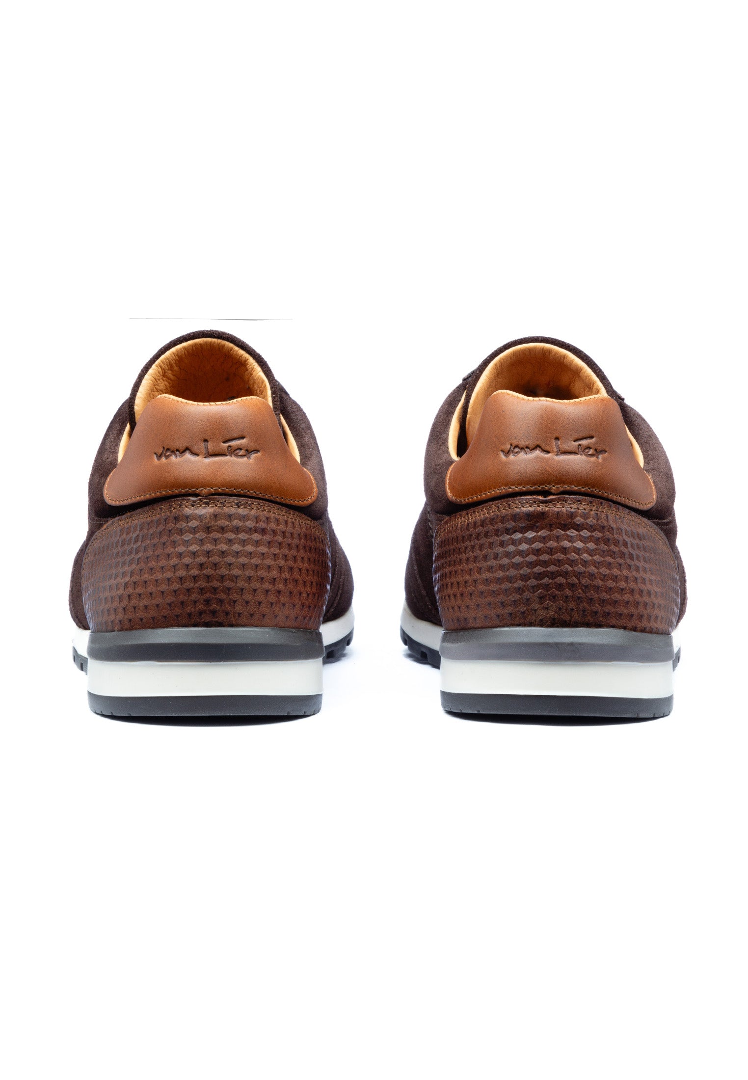 Testa di moro bruin suède Anzano sneaker