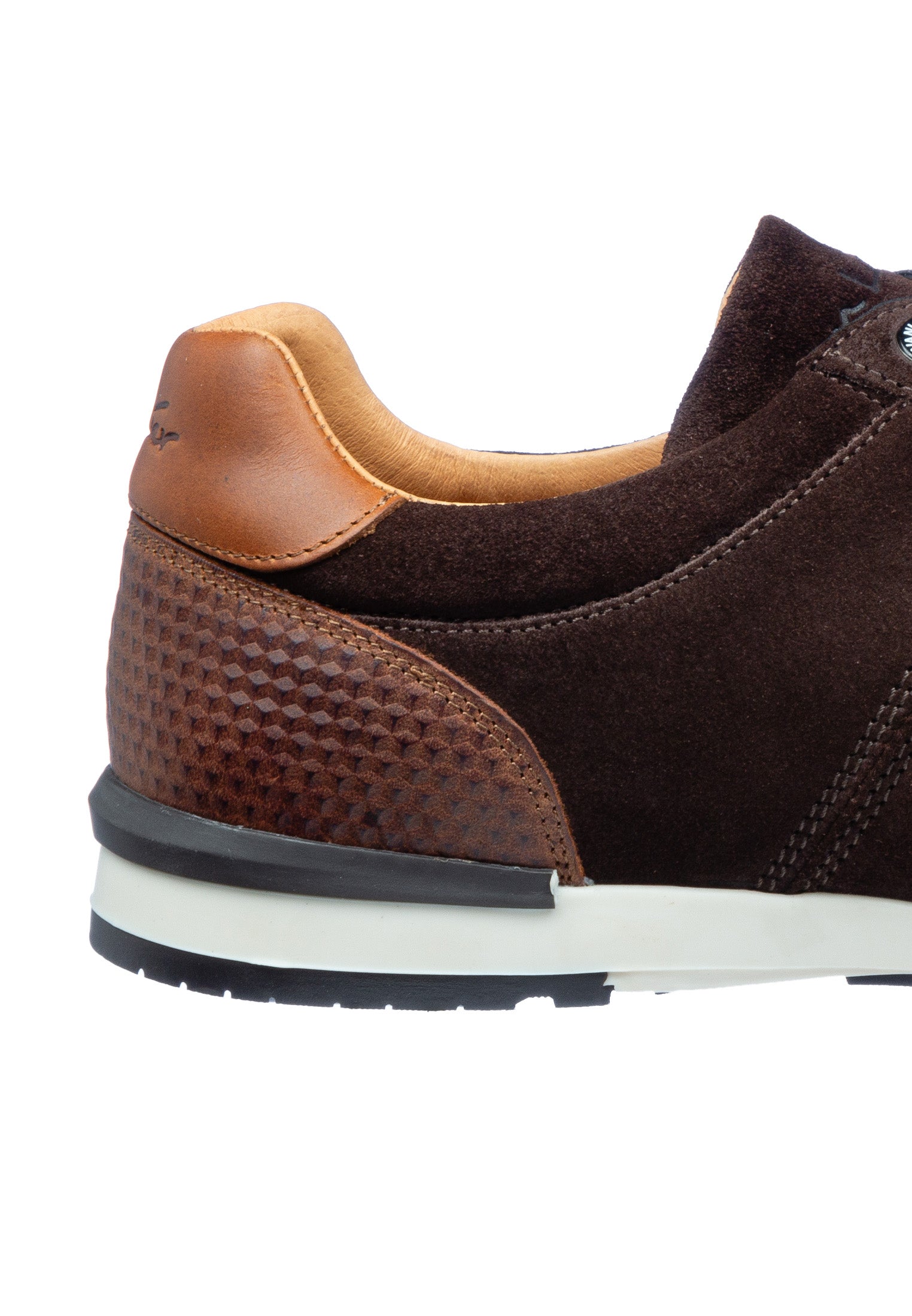Testa di moro bruin suède Anzano sneaker
