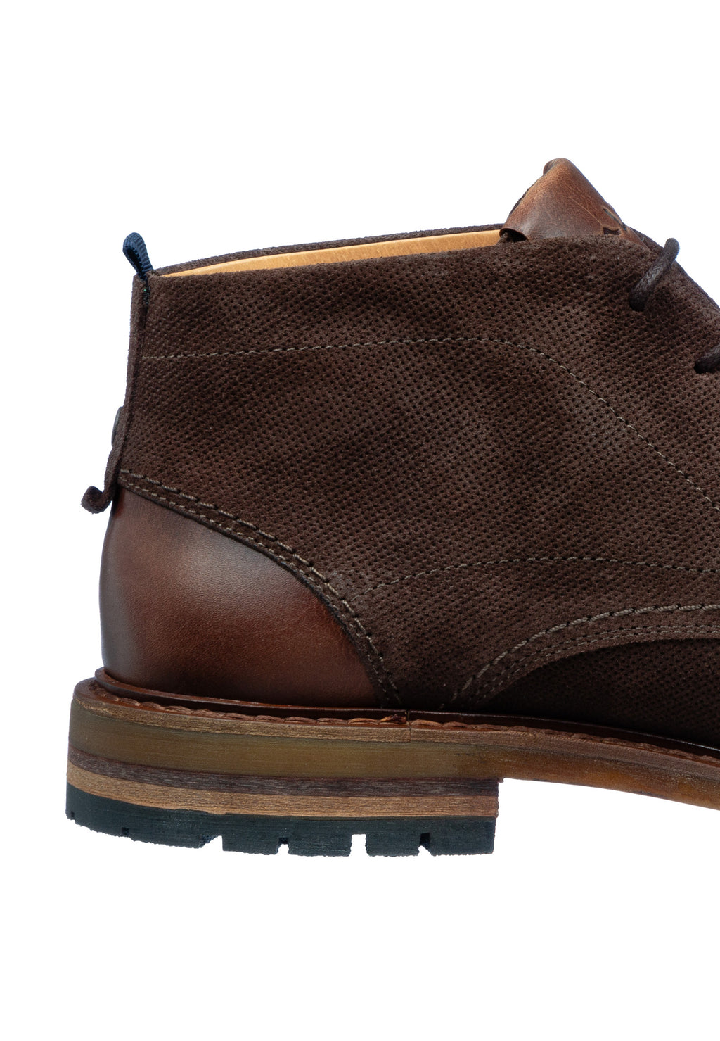 Testa moro bruin suède Dino boot