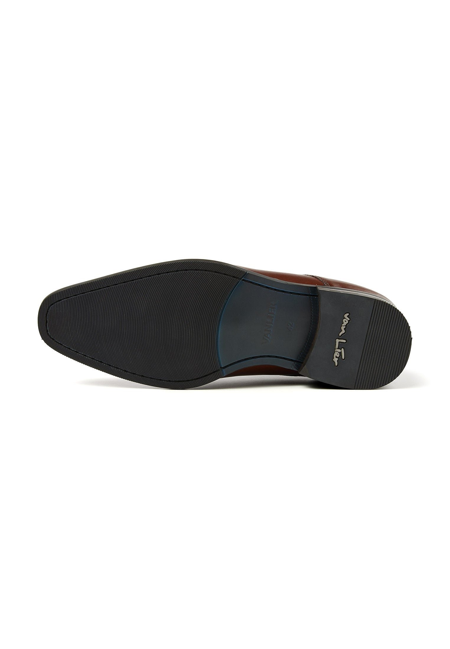 Cognac smooth leather Santorini lace-up shoe