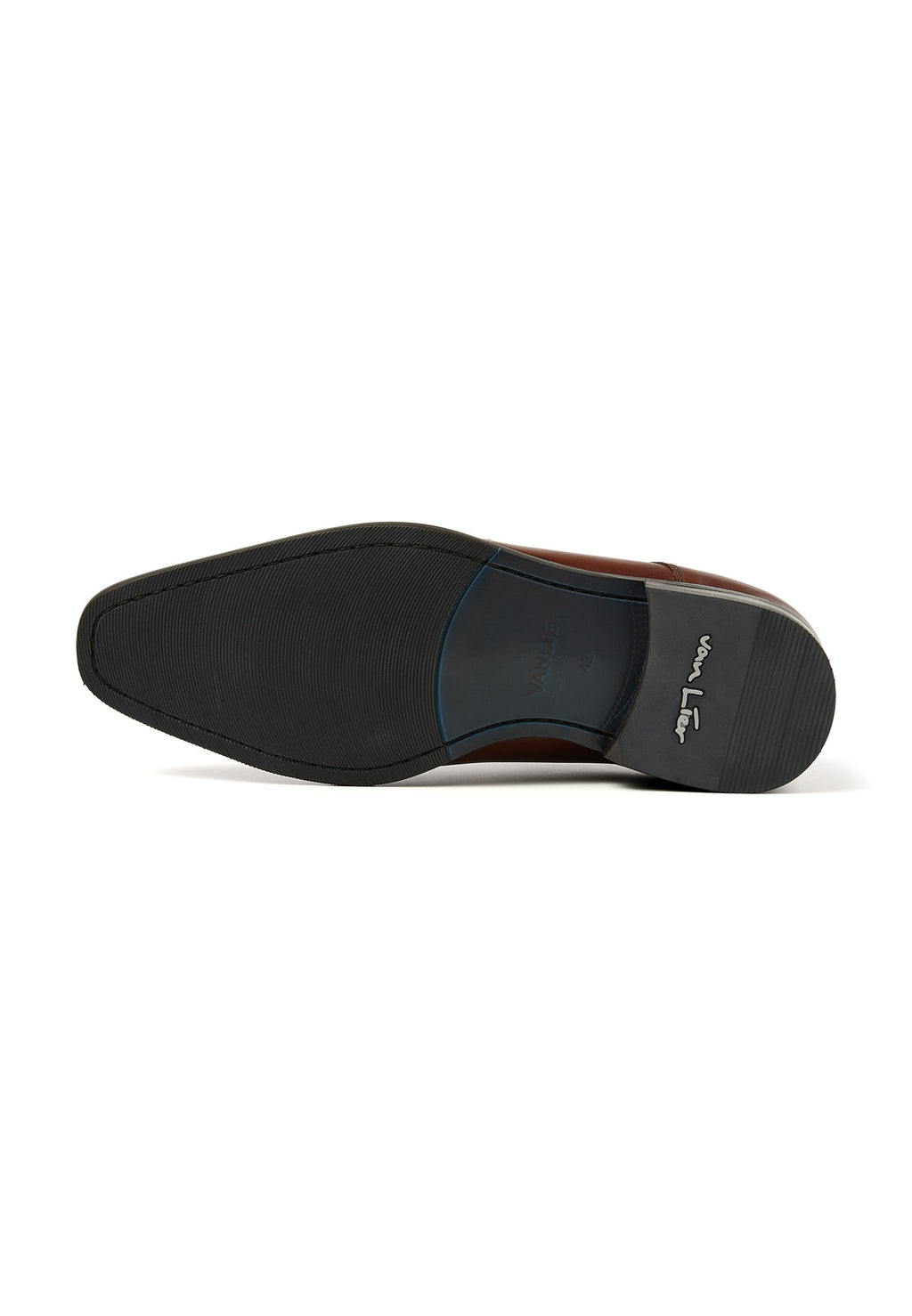 Cognac smooth leather Santorini buckle shoe