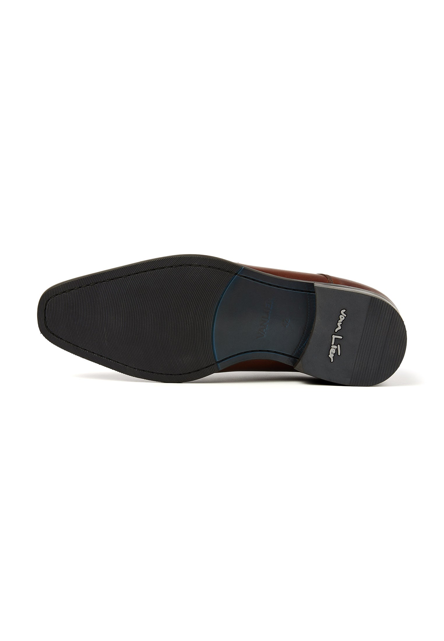 Cognac smooth leather Santorini buckle shoe