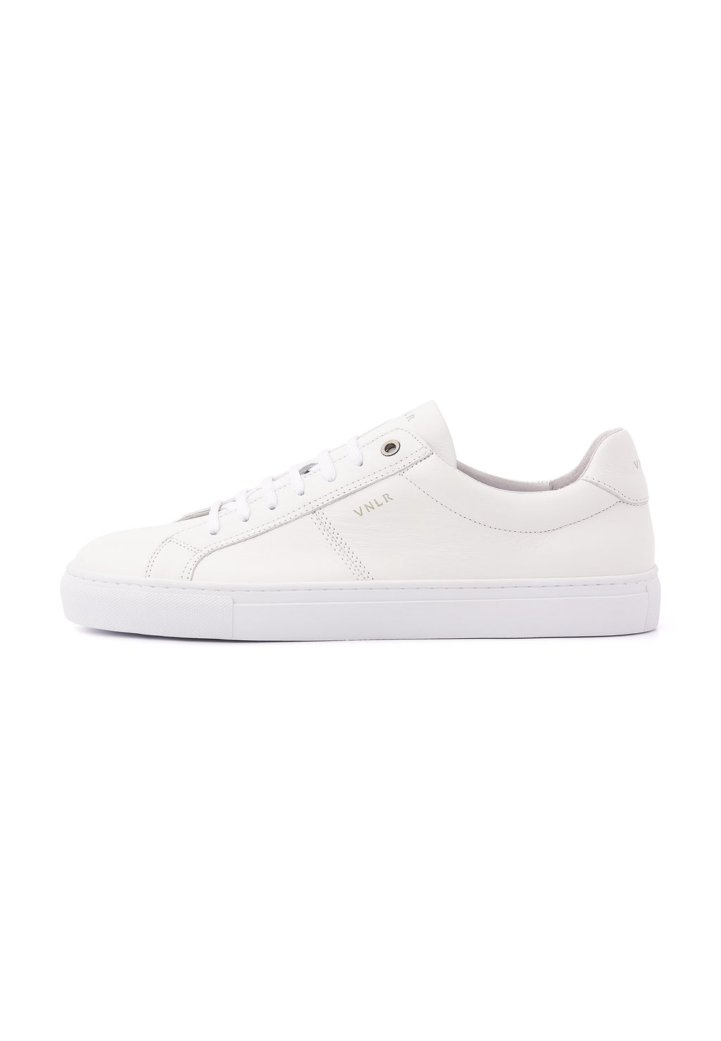 Wit gladleren Novara sneaker
