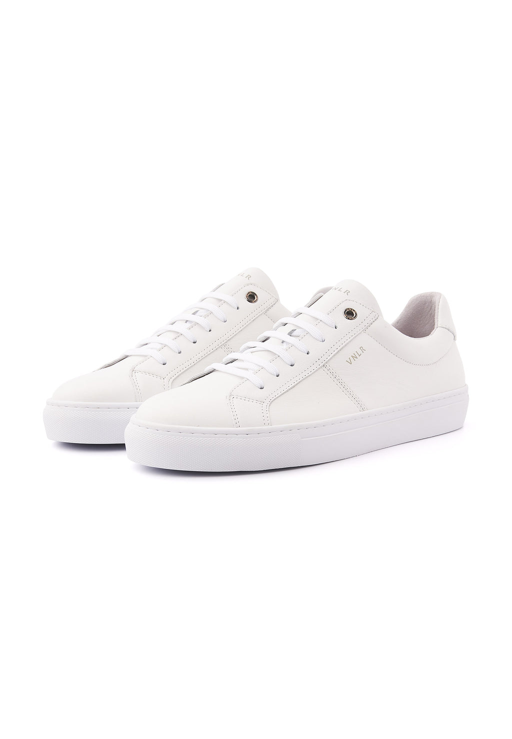 Wit gladleren Novara sneaker