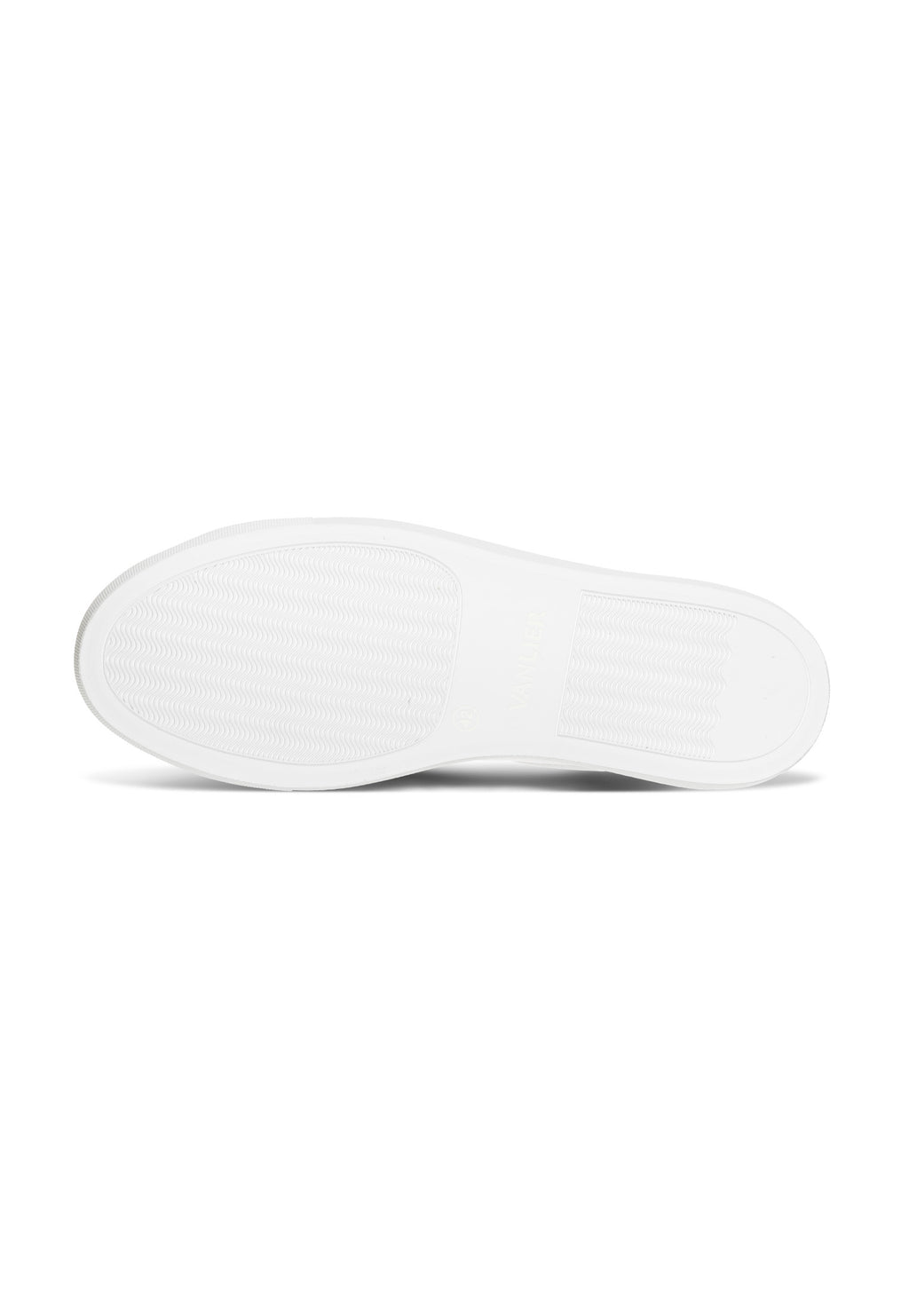Wit gladleren Novara sneaker