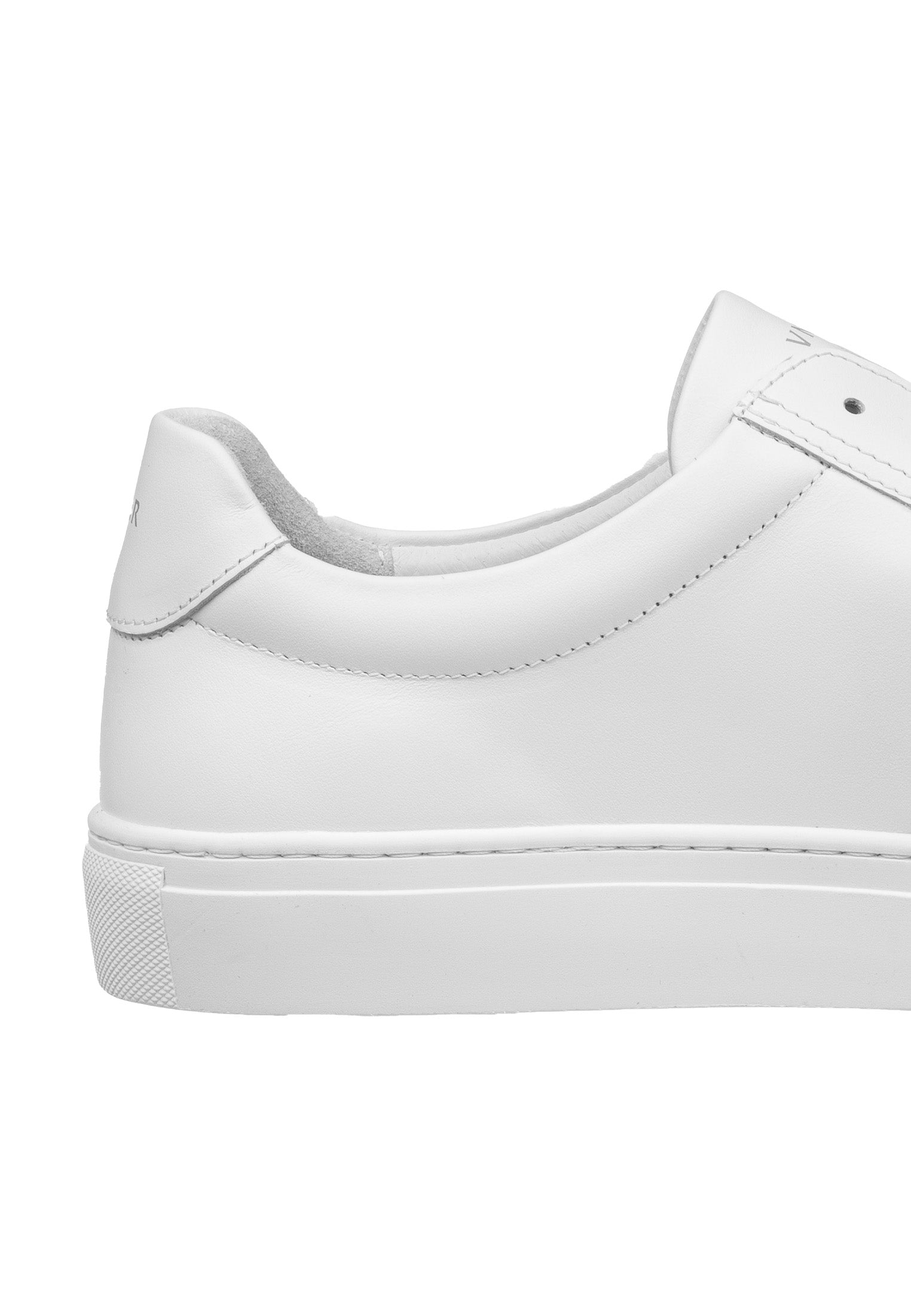 Wit gladleren Novara sneaker