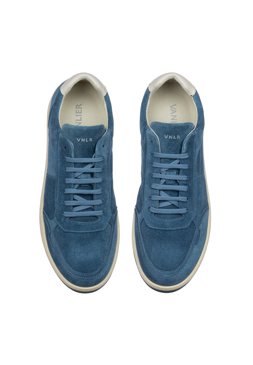 Blauw suède Miami sneaker
