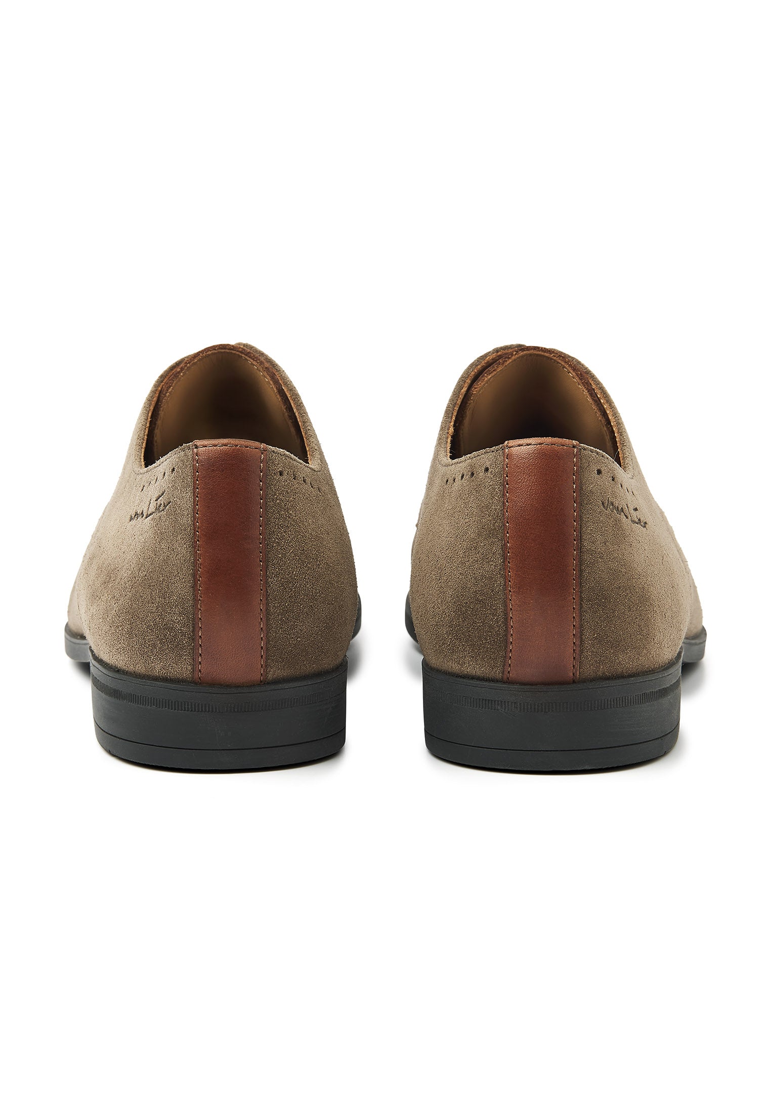 Taupe suède Portofino veterschoen