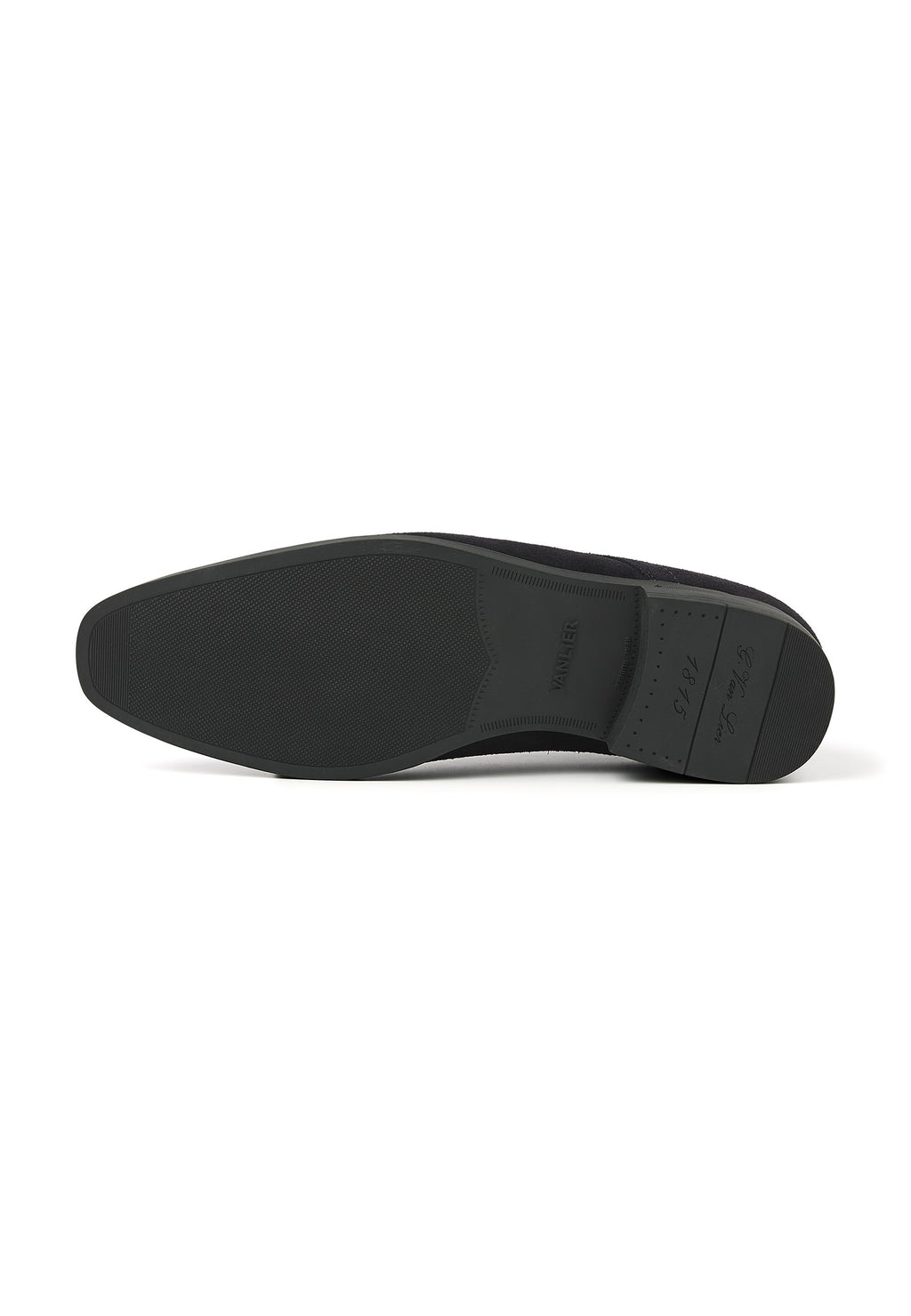 Navy suède Portofino halfhoge veterschoen